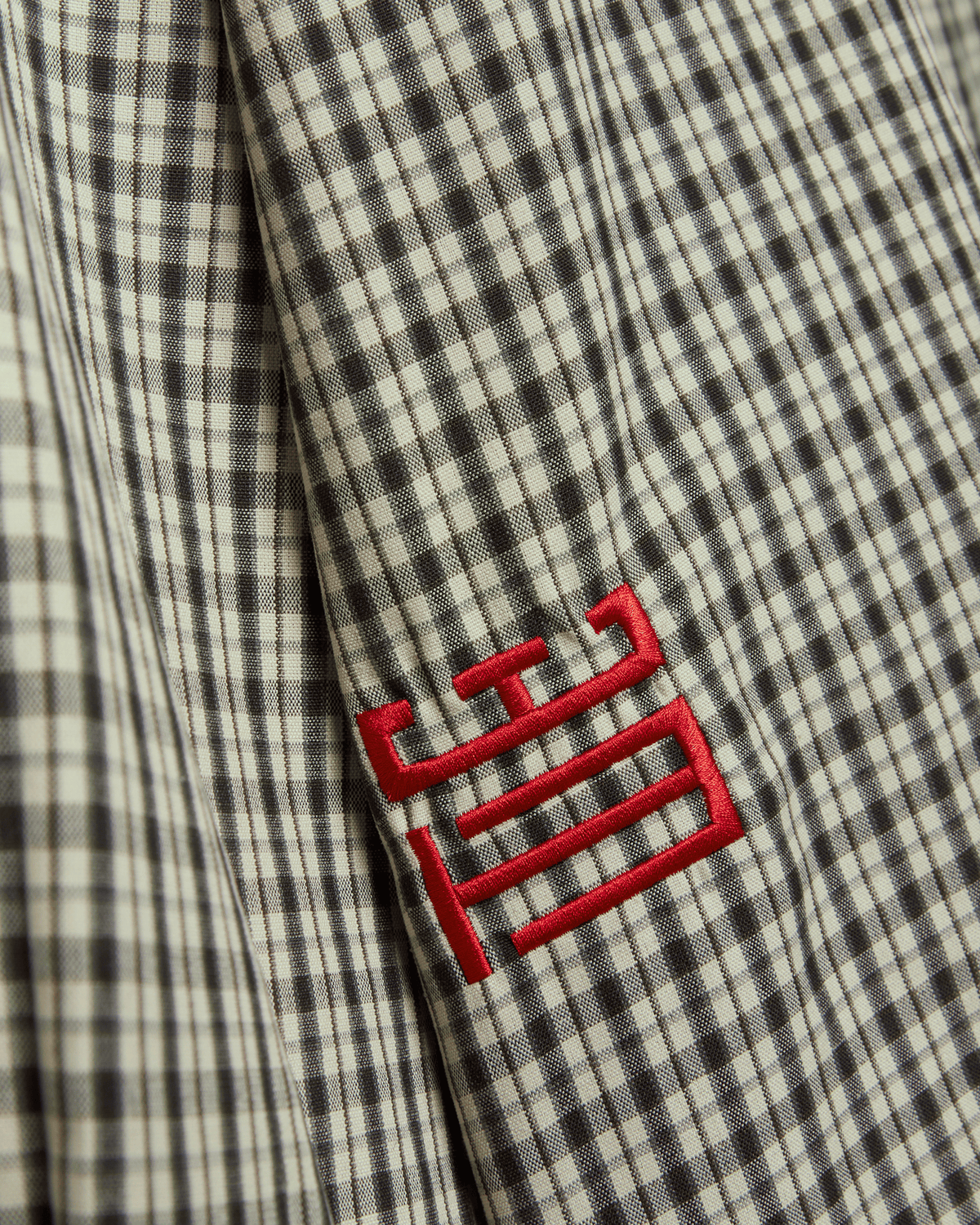 Woodbird WBBuzo Slant Check Shirt Shirts Off White