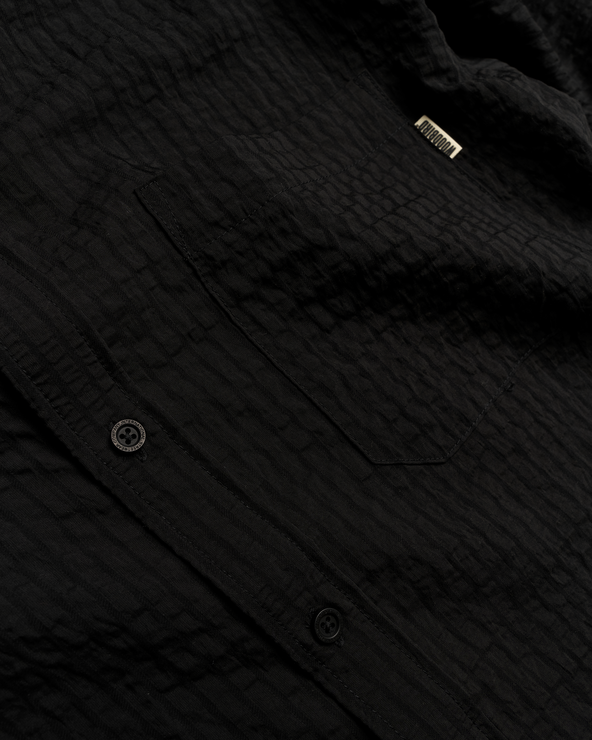 Woodbird WBBuzo Tian Shirt Shirts Black