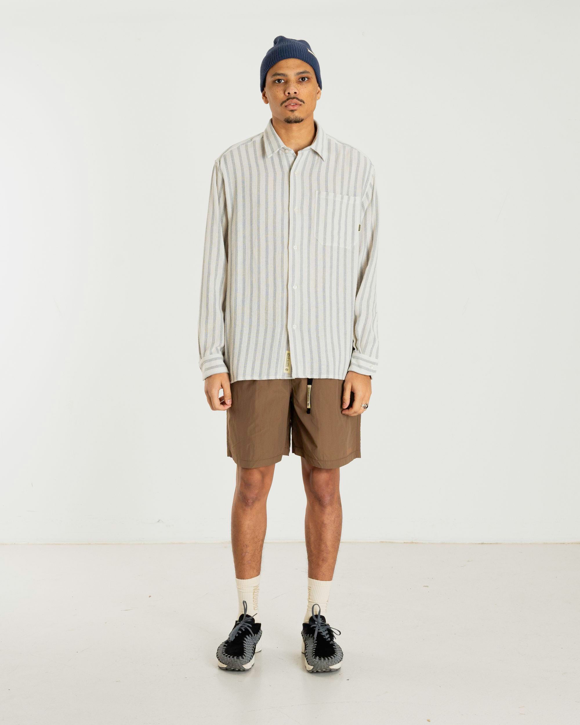 Woodbird WBBuzo Weeve Shirt Shirts Off White