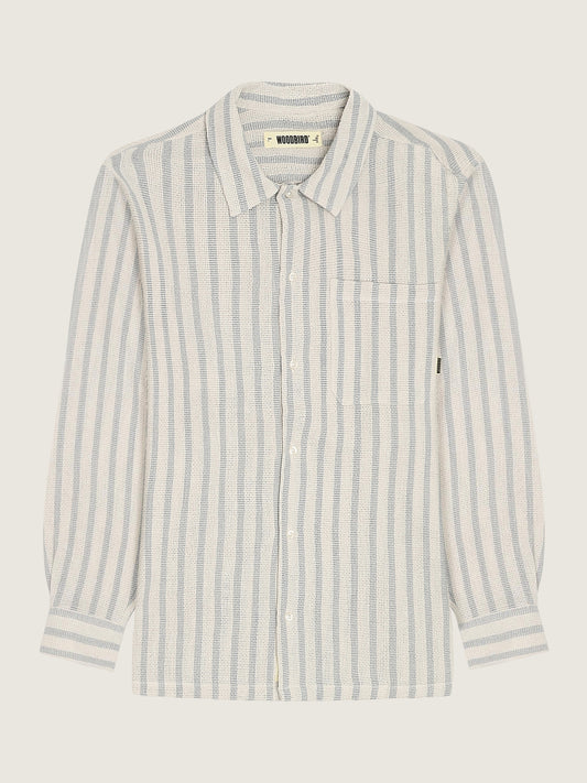 Woodbird WBBuzo Weeve Shirt Shirts Off White