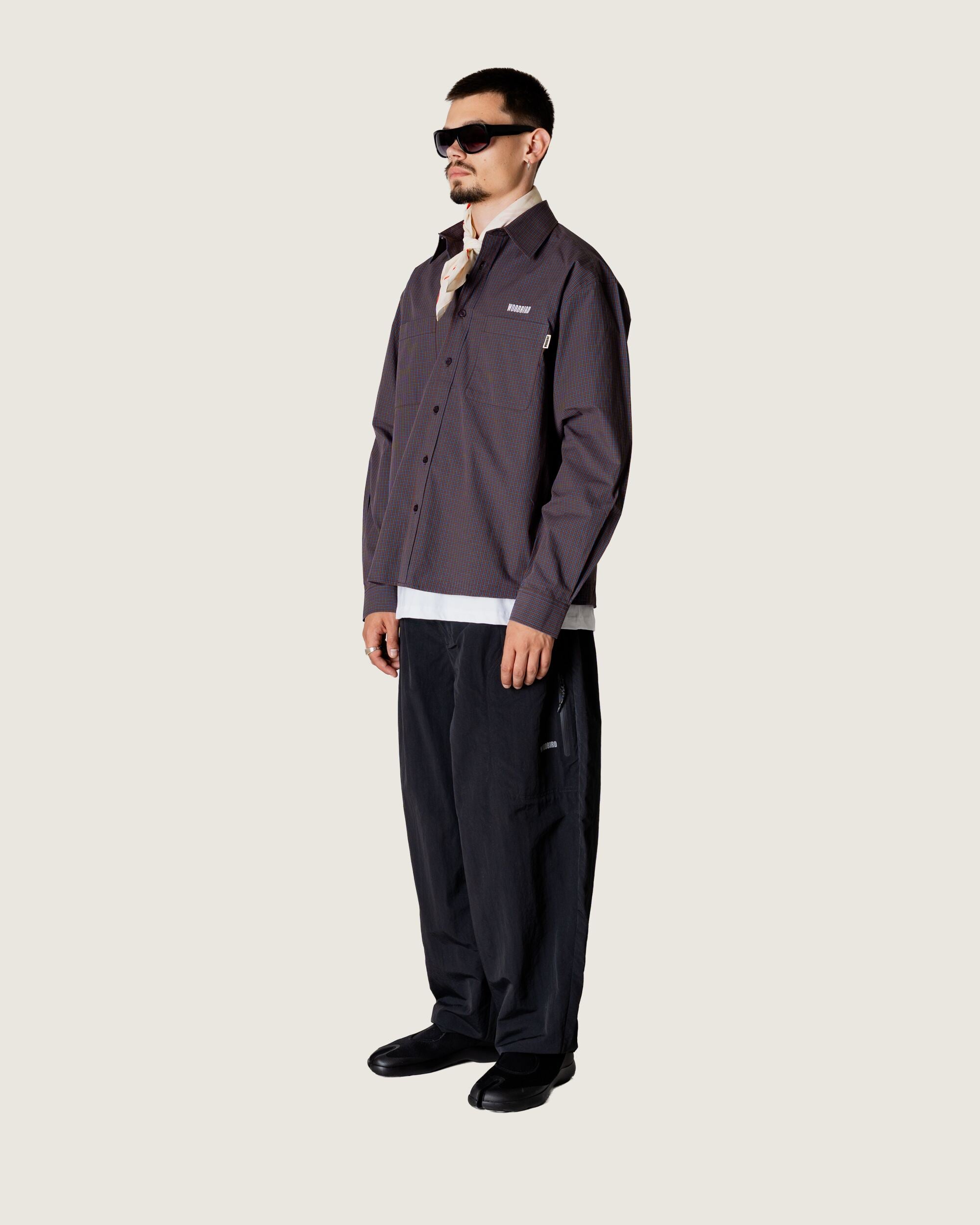 Woodbird WBBuzo Yuan Check Shirt Shirts Blue Check