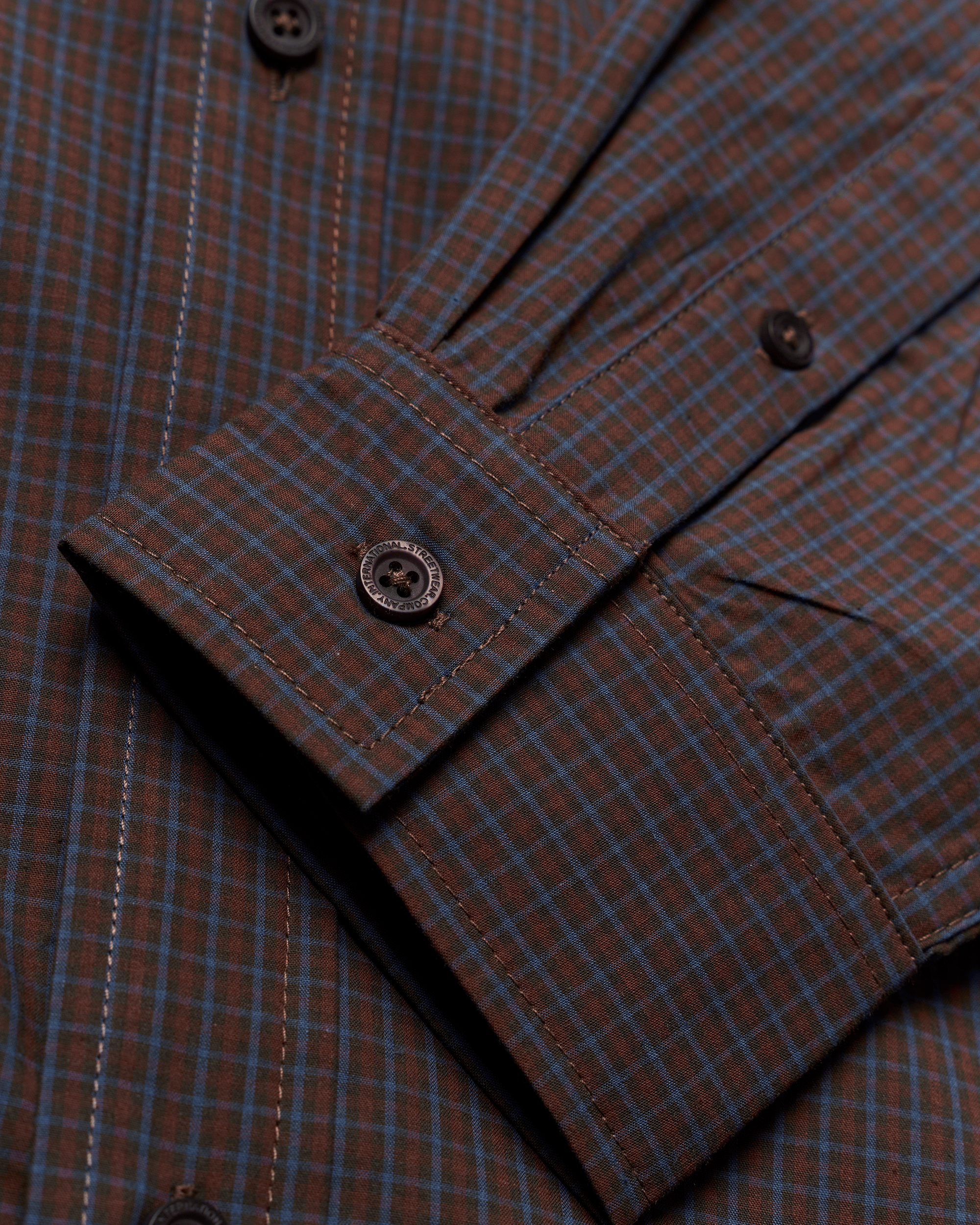 Woodbird WBBuzo Yuan Check Shirt Shirts Blue Check