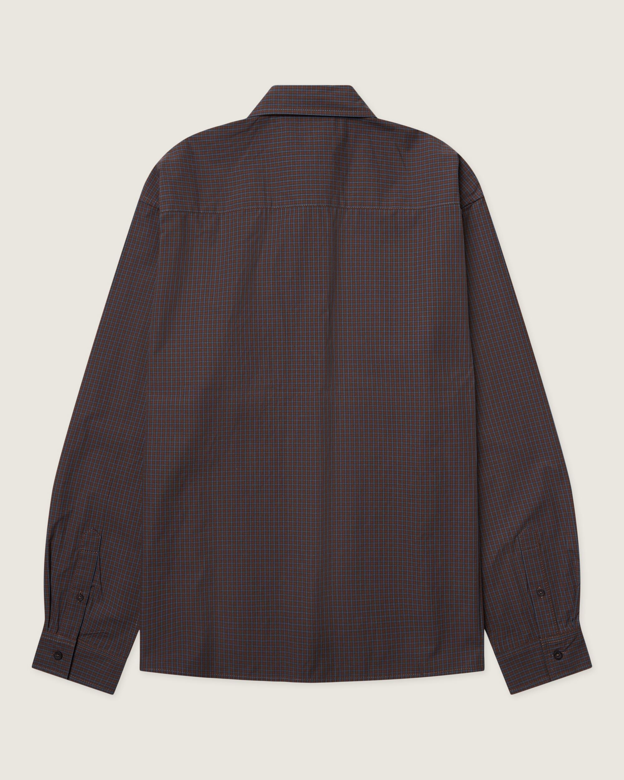 WBBuzo Yuan Check Shirt - Blue Check – Woodbird