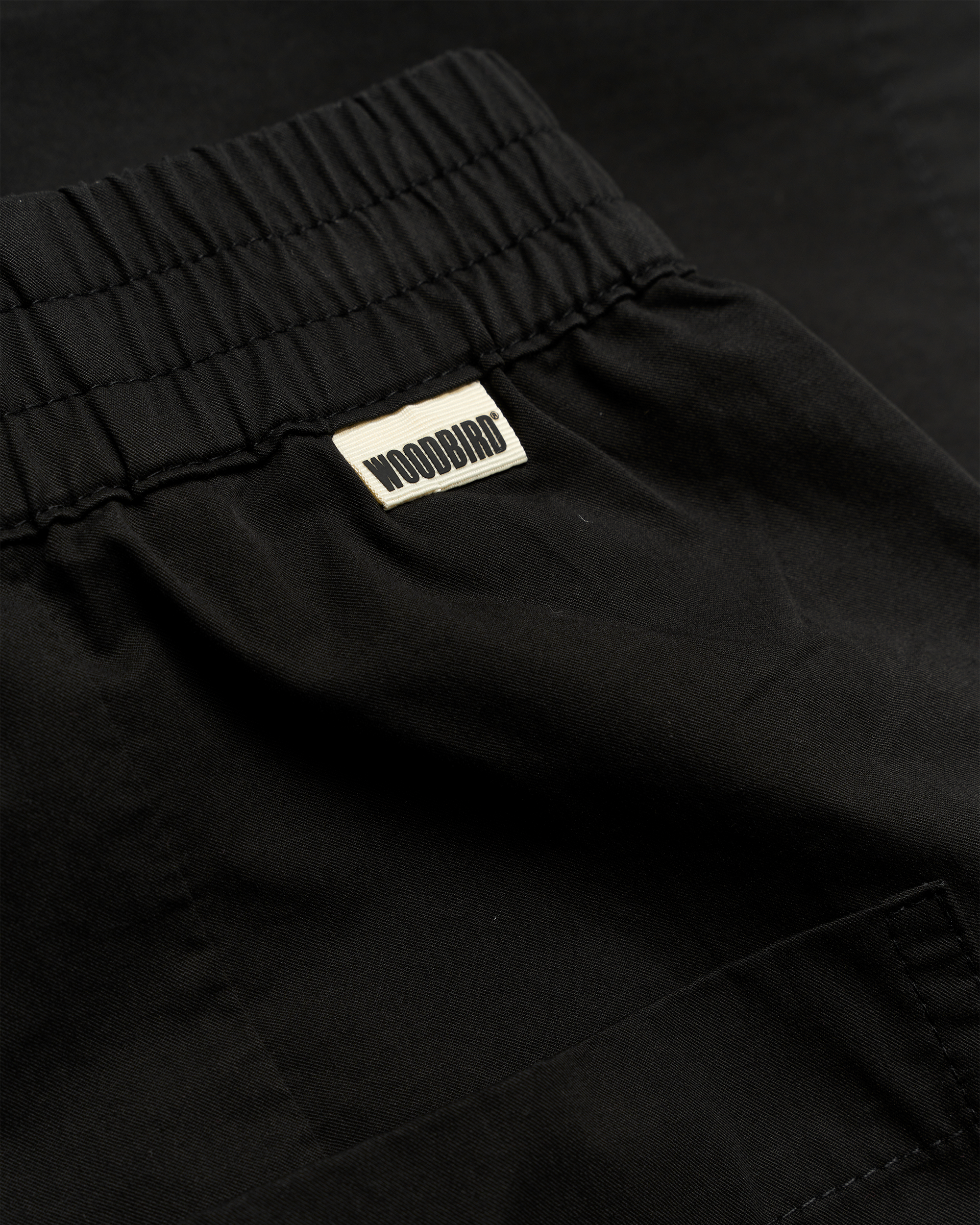 Woodbird WBCal Twill Shorts Shorts Black