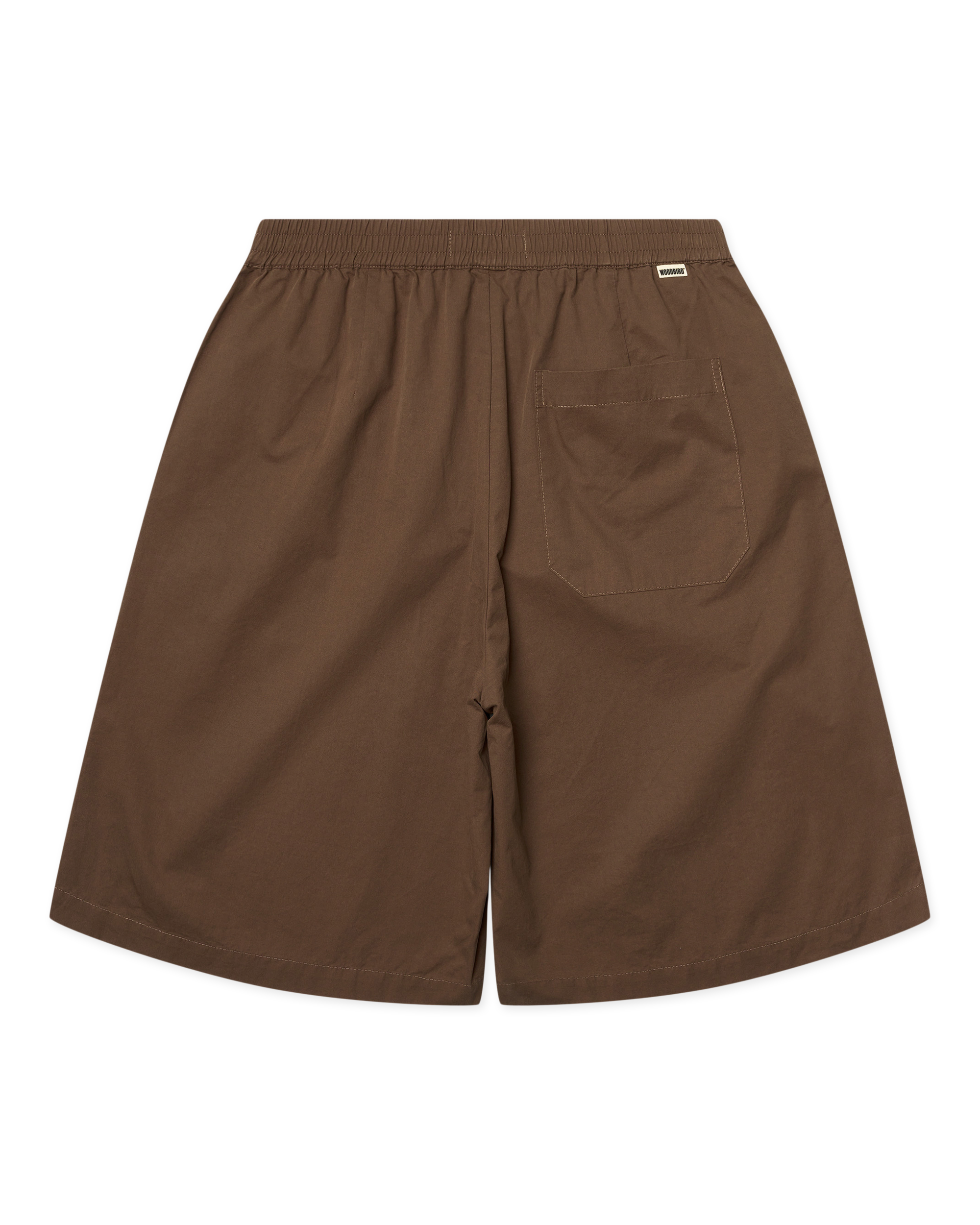 Woodbird WBCal Twill Shorts Shorts Dark Brown