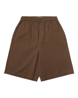 Woodbird WBCal Twill Shorts Shorts Dark Brown
