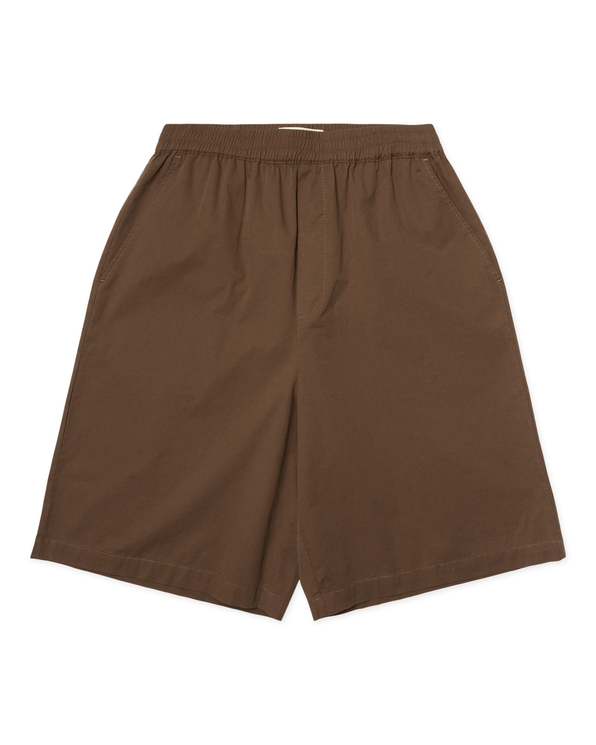 Woodbird WBCal Twill Shorts Shorts Dark Brown