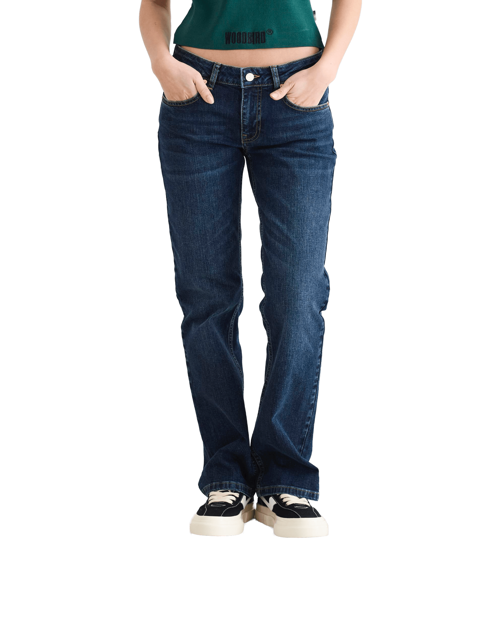 Woodbird Female WBCamil 90s Jeans Jeans 90s Blue