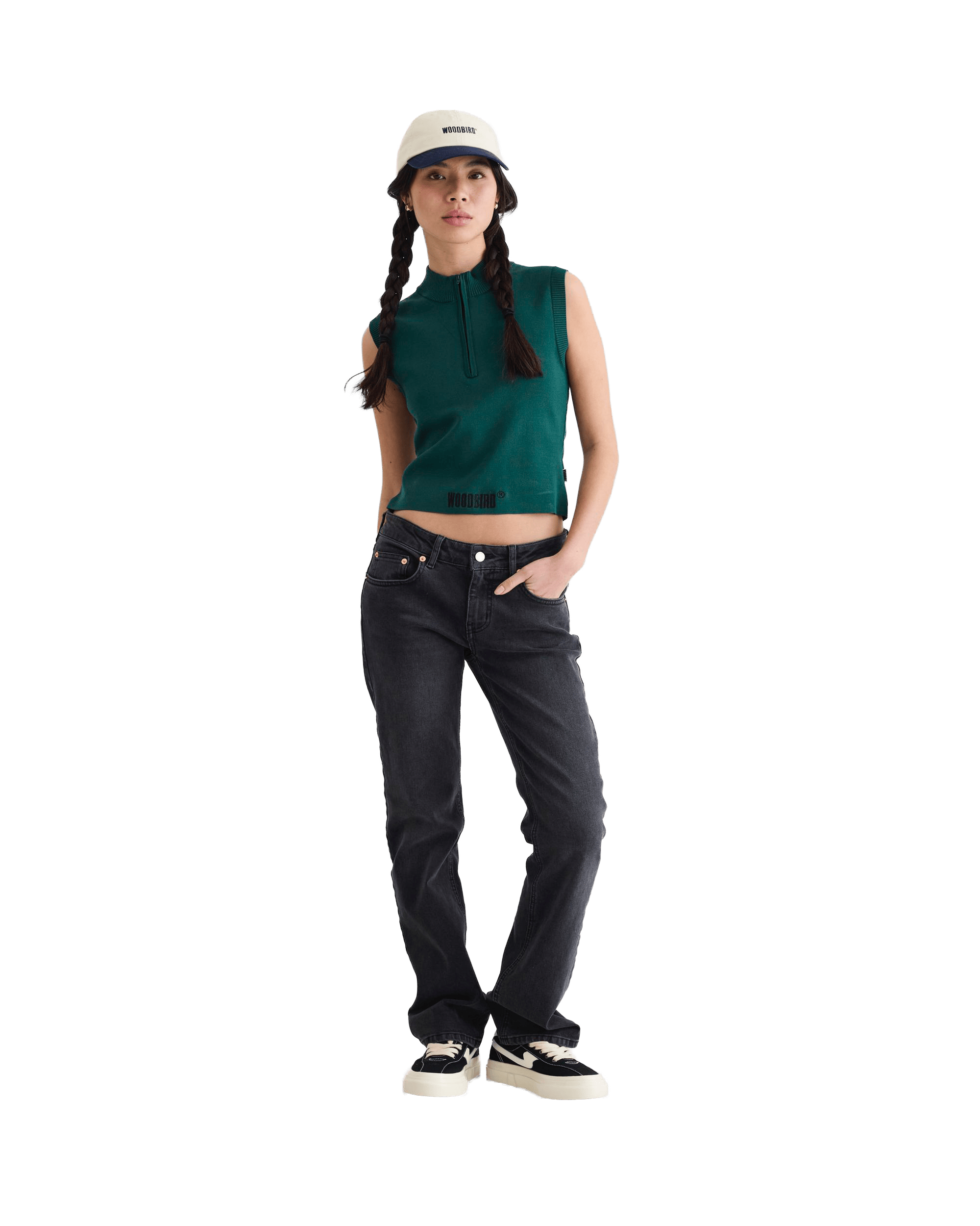 Woodbird Female WBCamil Coal Jeans Jeans Black