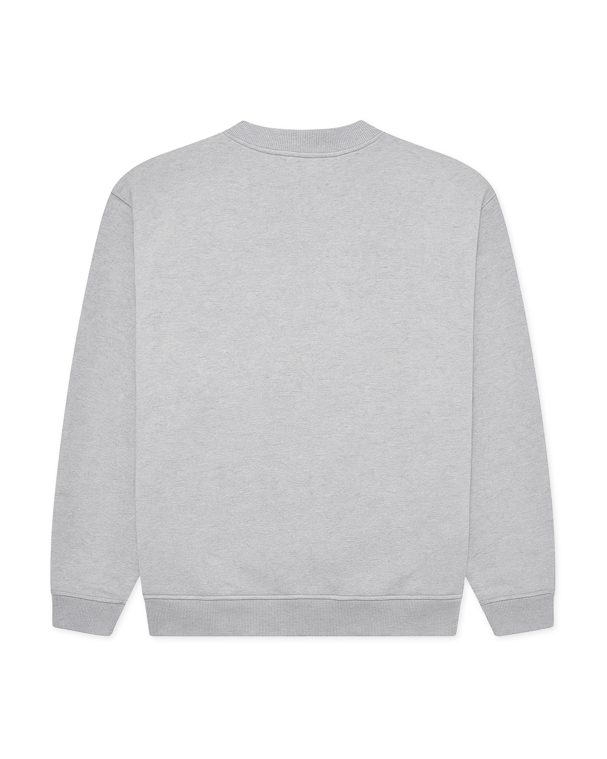 Woodbird WBCane Base Crew Sweats Grey Melange