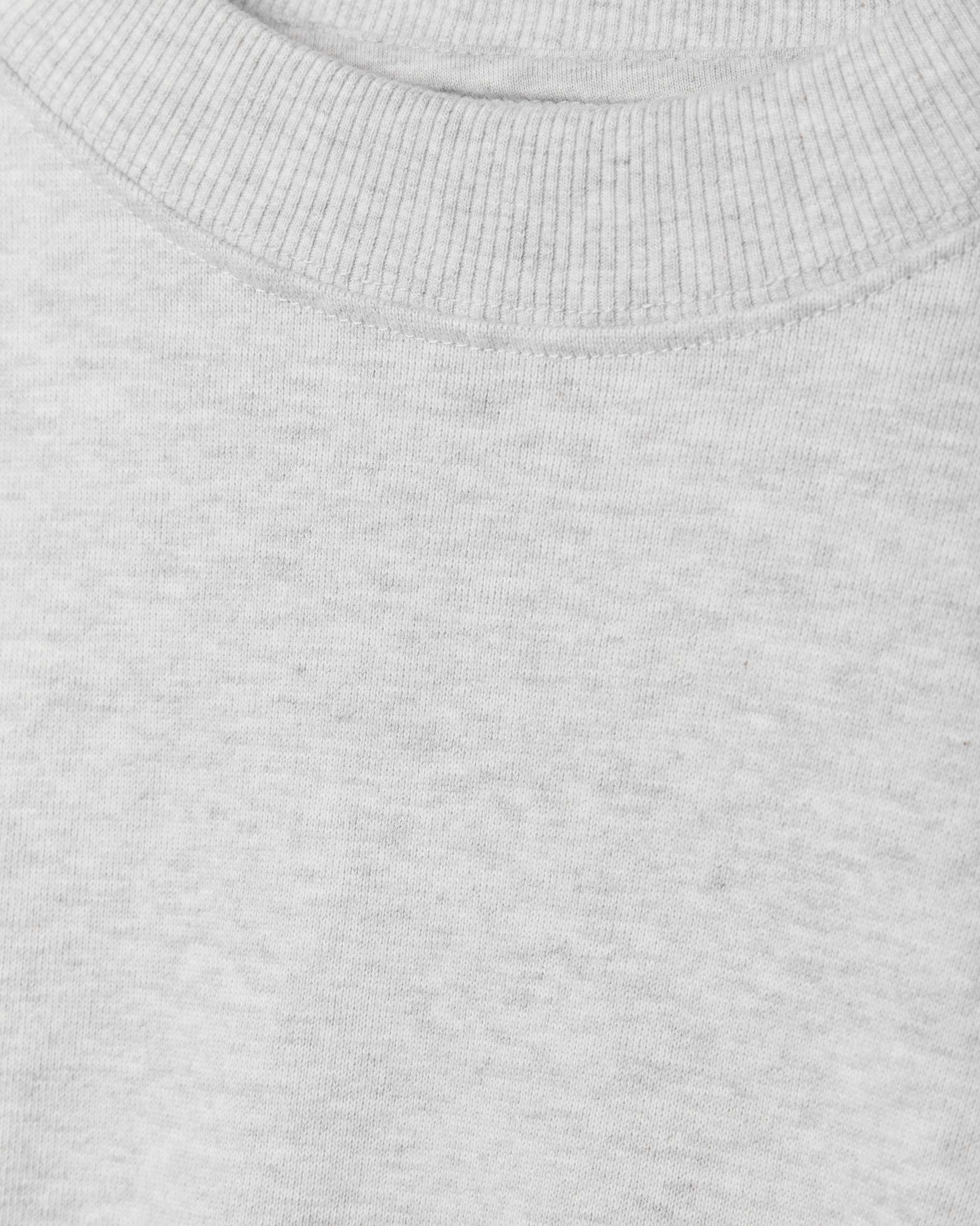 Woodbird WBCane Base Crew Sweats Grey Melange