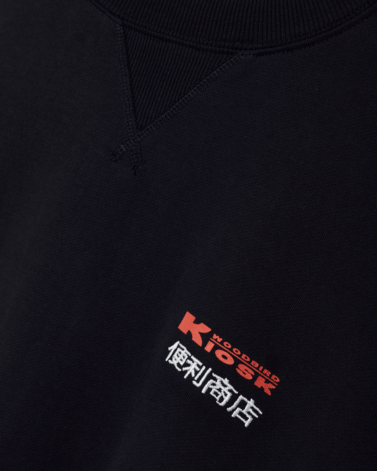 Woodbird WBCane Pack Crew Sweats Dark Navy