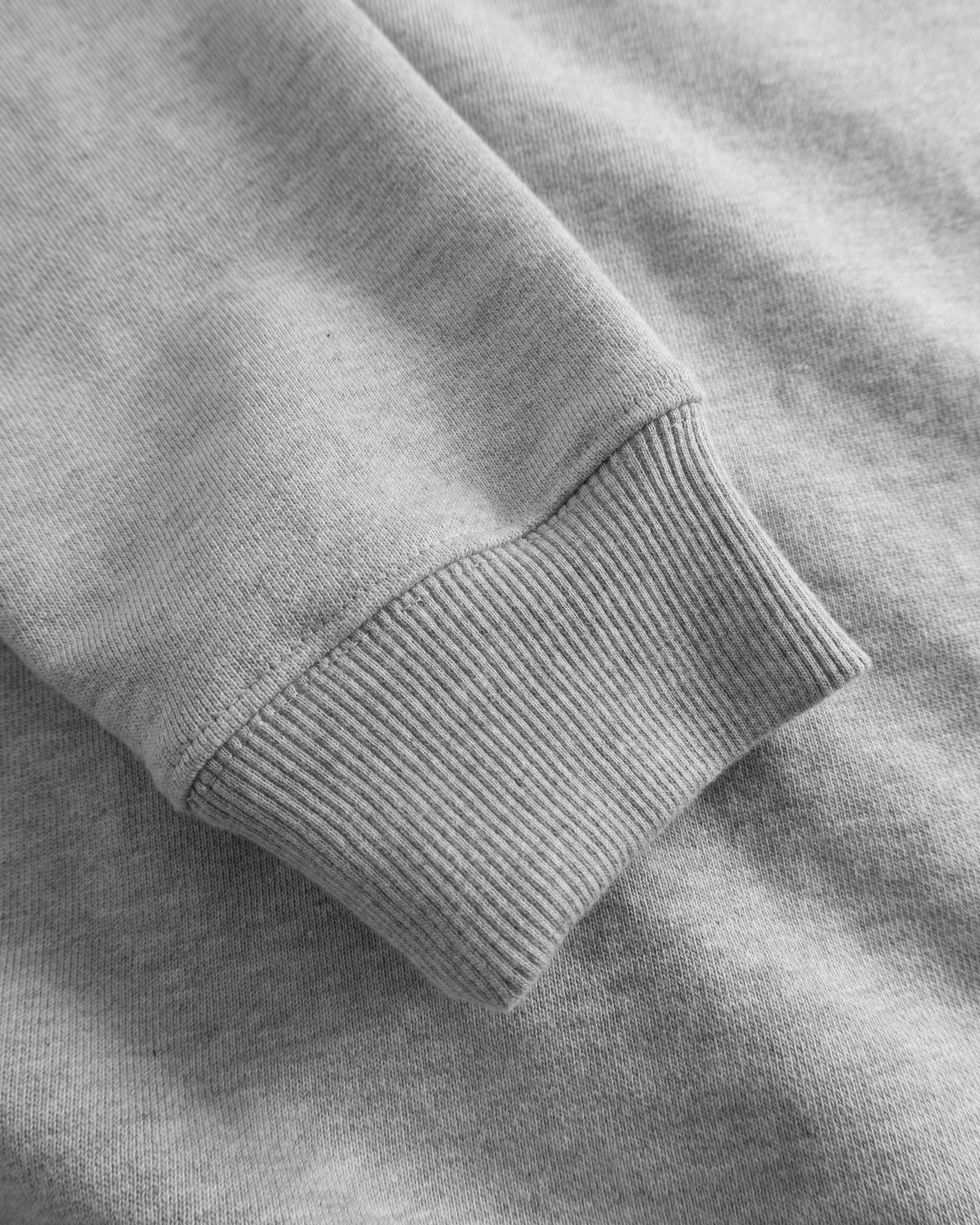 Woodbird WBCane Truck Crew Sweats Light Grey Melange