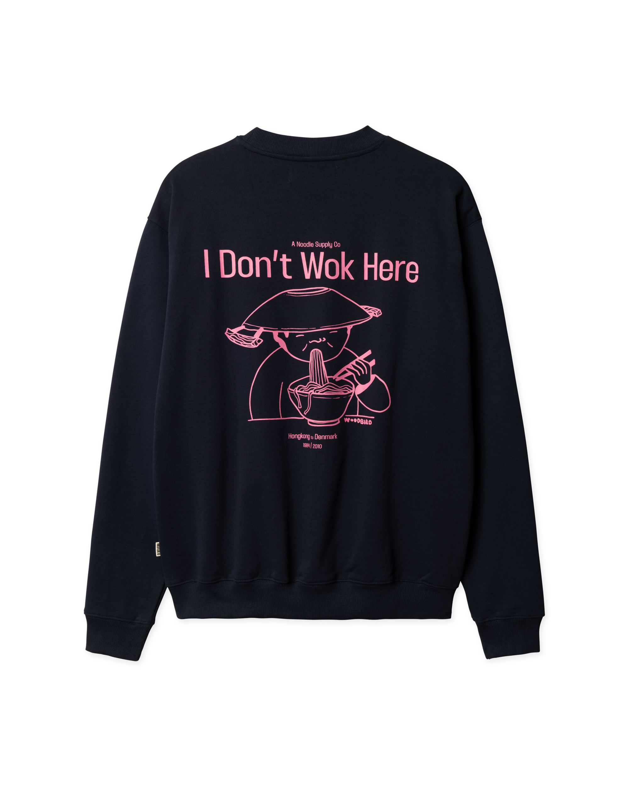 Woodbird WBCane Wok Crew Sweats Dark Navy