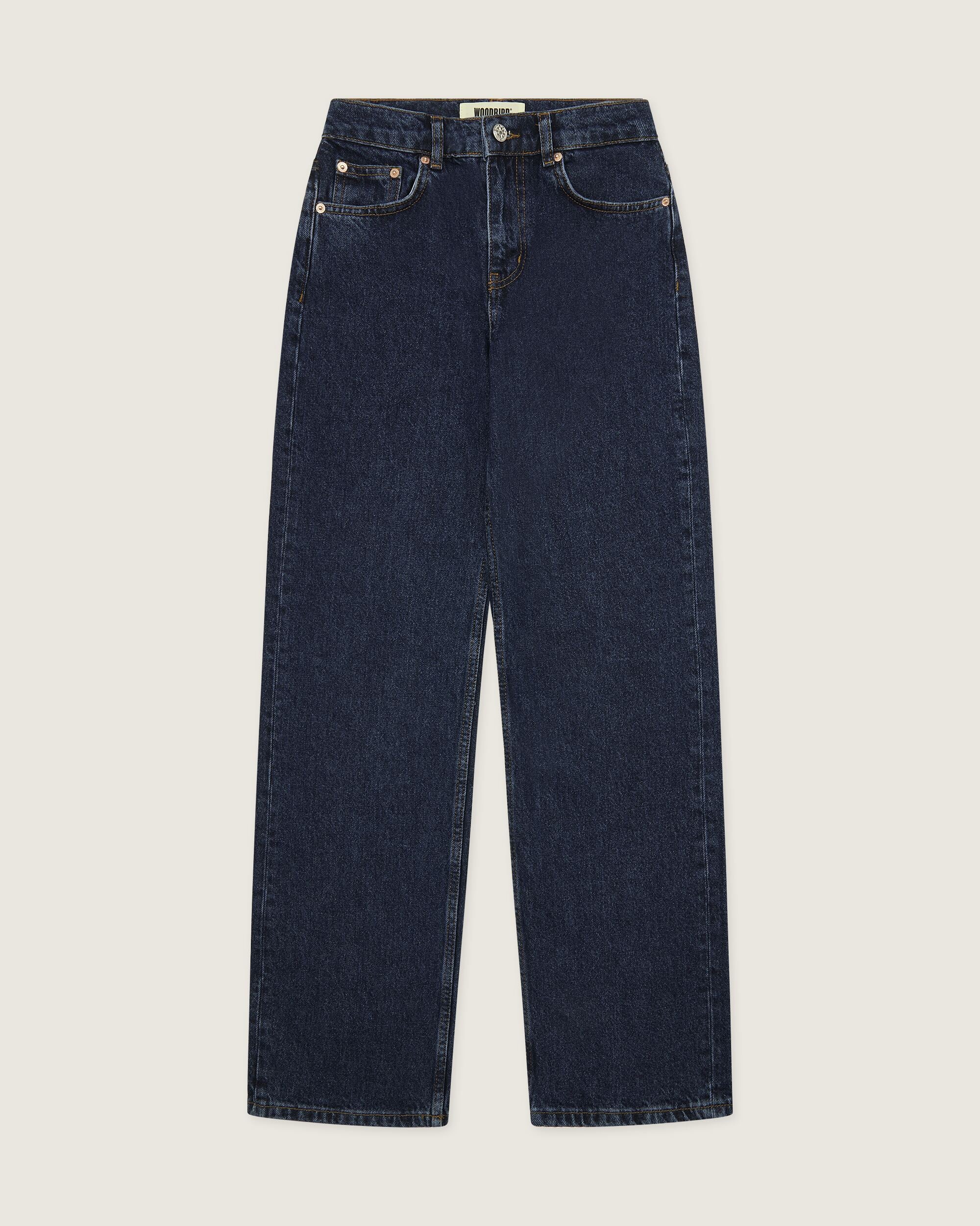 Woodbird Female WBCarla 90s Rinse Jeans Jeans 90s Blue