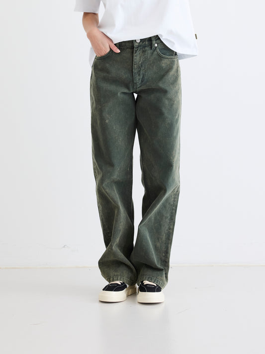 Woodbird Female WBCarla Colour Jeans Jeans Dark Green