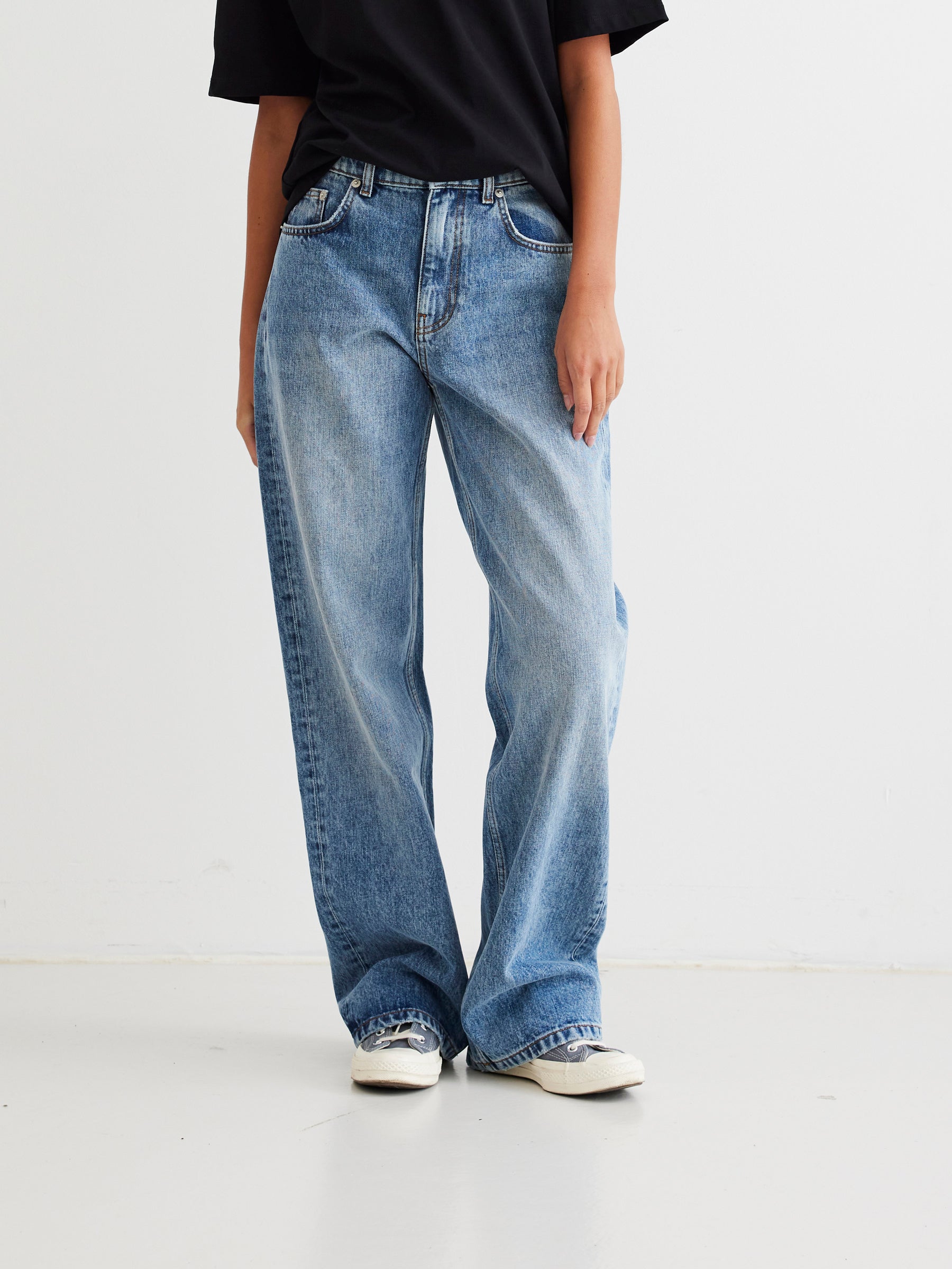 Woodbird Female WBCarla Optic Jeans Jeans Optic Blue