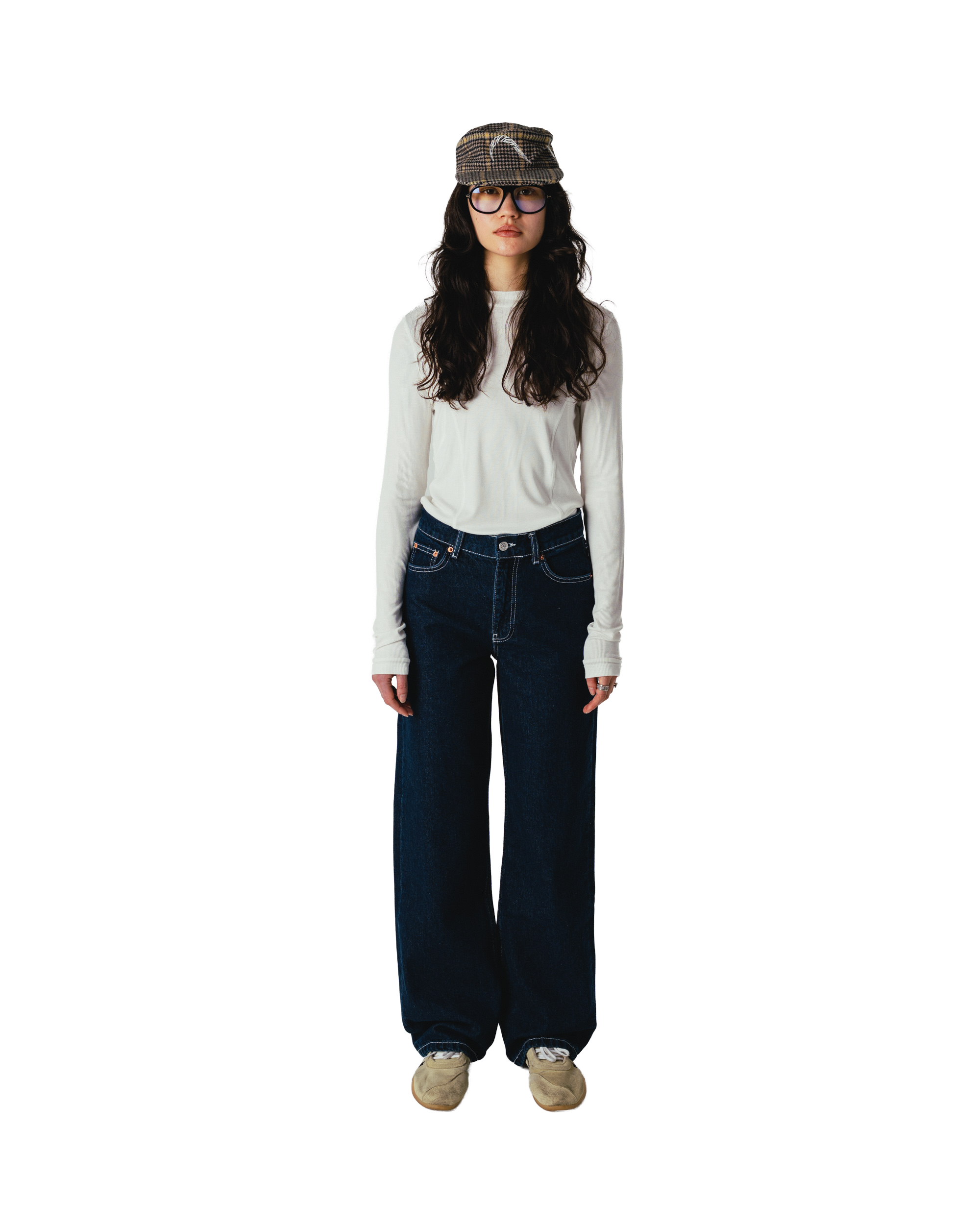 Woodbird Female WBCarla Raw Jeans Jeans Raw Blue