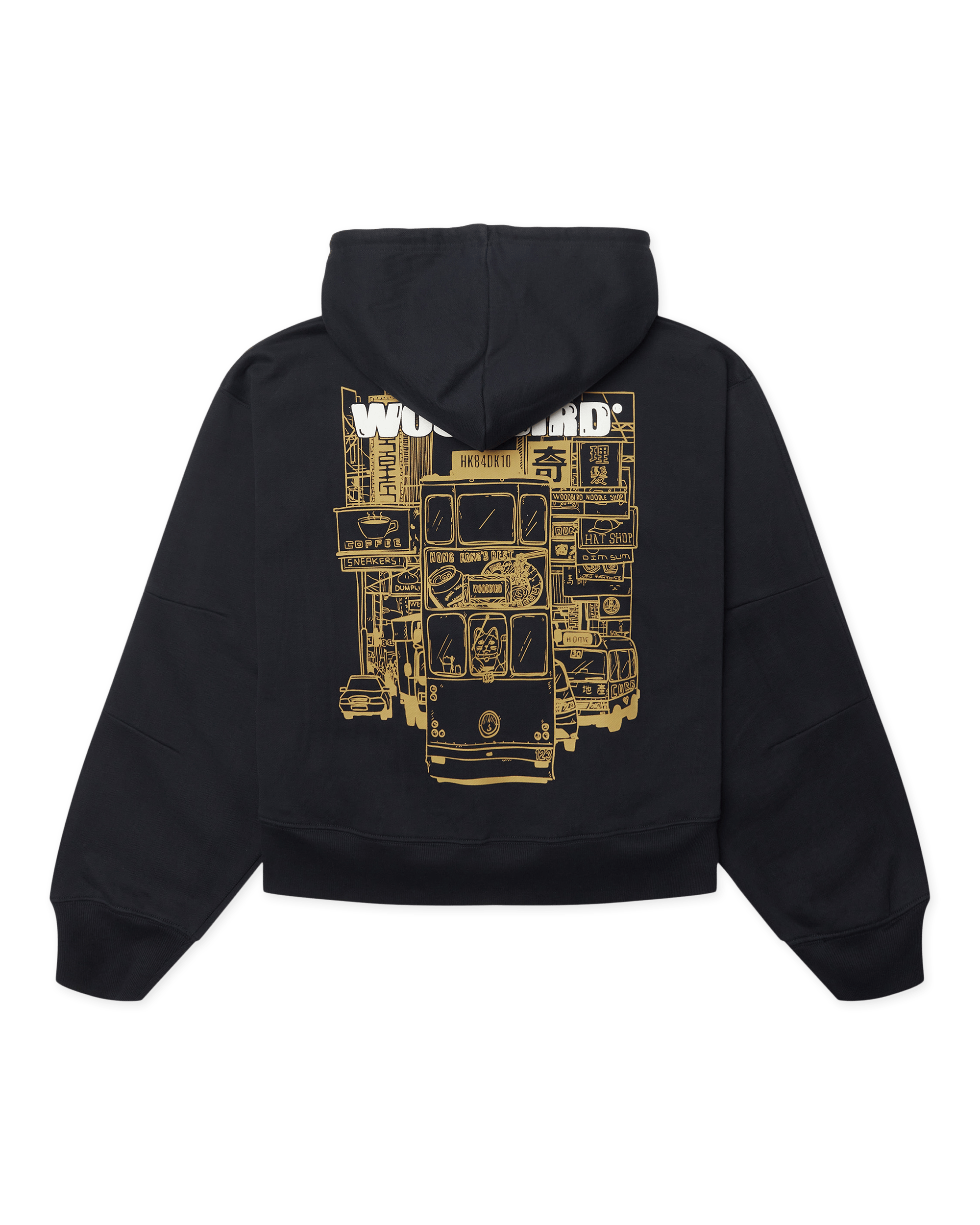 Woodbird Female WBCelo Tram Hoodie Sweats Dark Navy