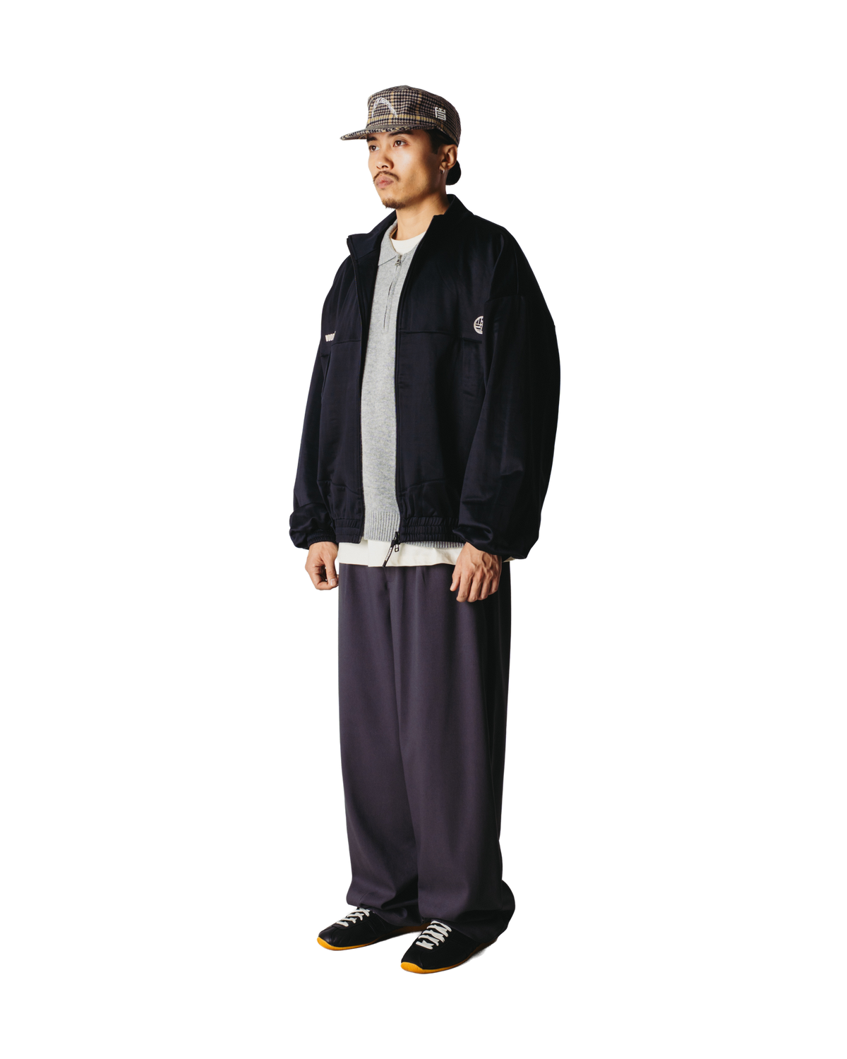 Woodbird WBChang Solid Track Jacket Jackets Black