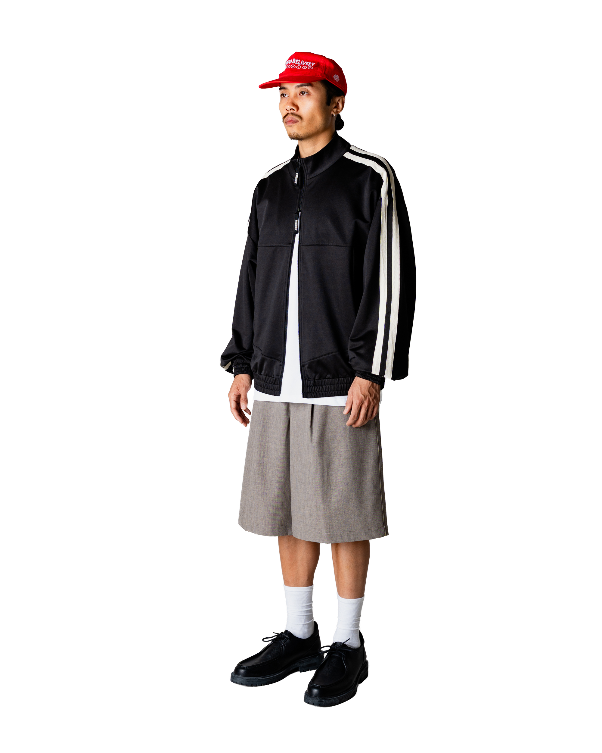 Woodbird WBChang Track Jacket Jackets Black