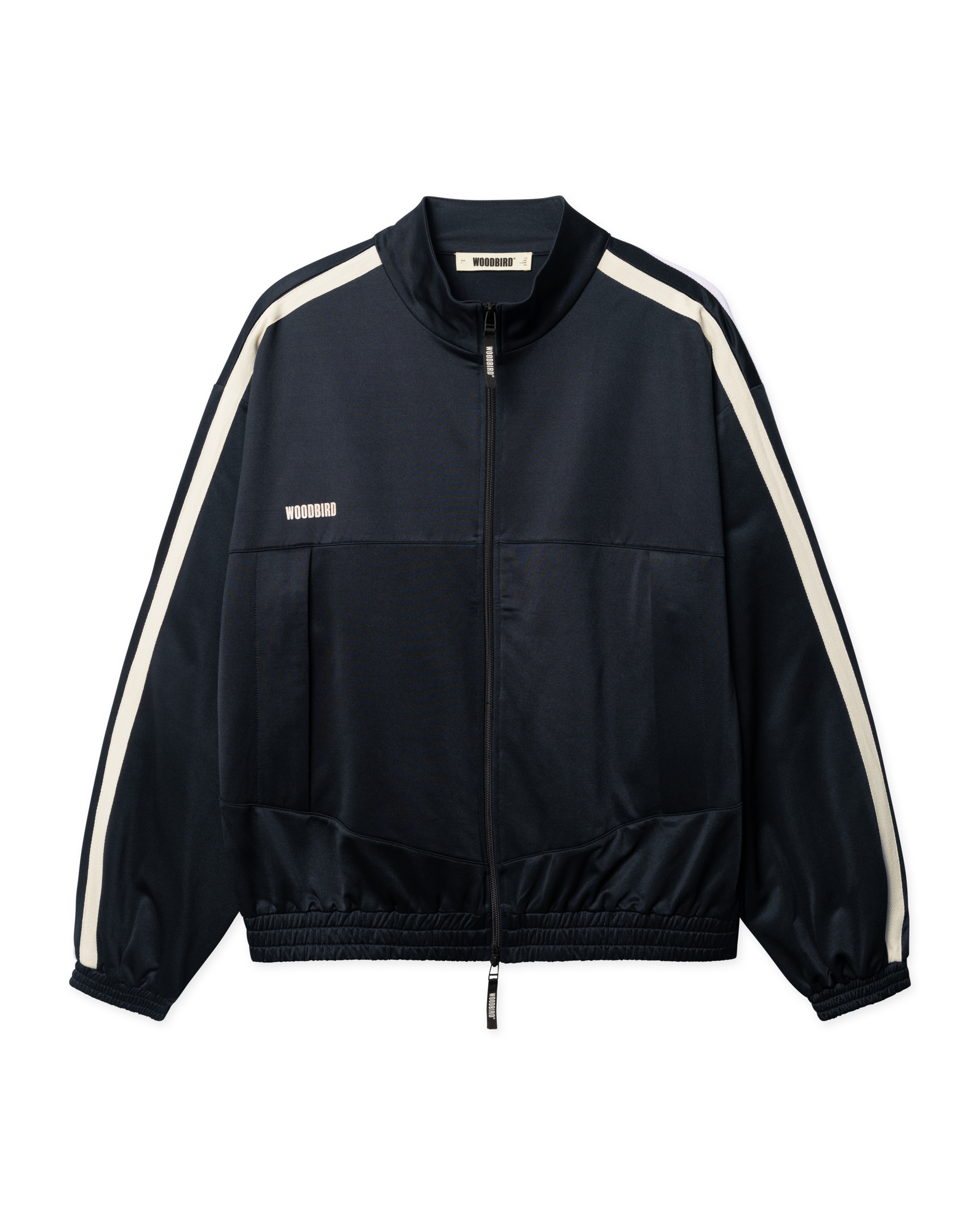 Woodbird WBChang Track Jacket Jackets Dark Navy