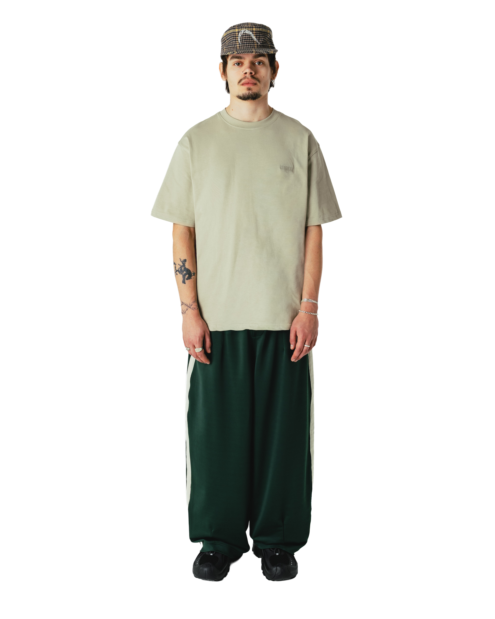 Woodbird WBChang Track Pants Pants Pine Green