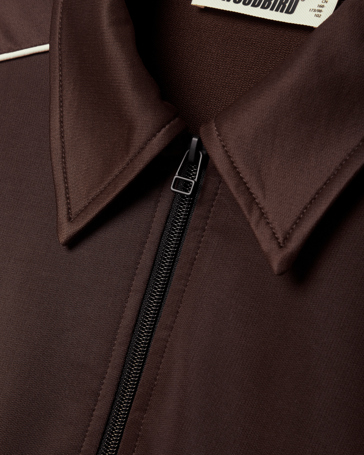 Woodbird WBChen Track Jacket Jackets Fudge Brown