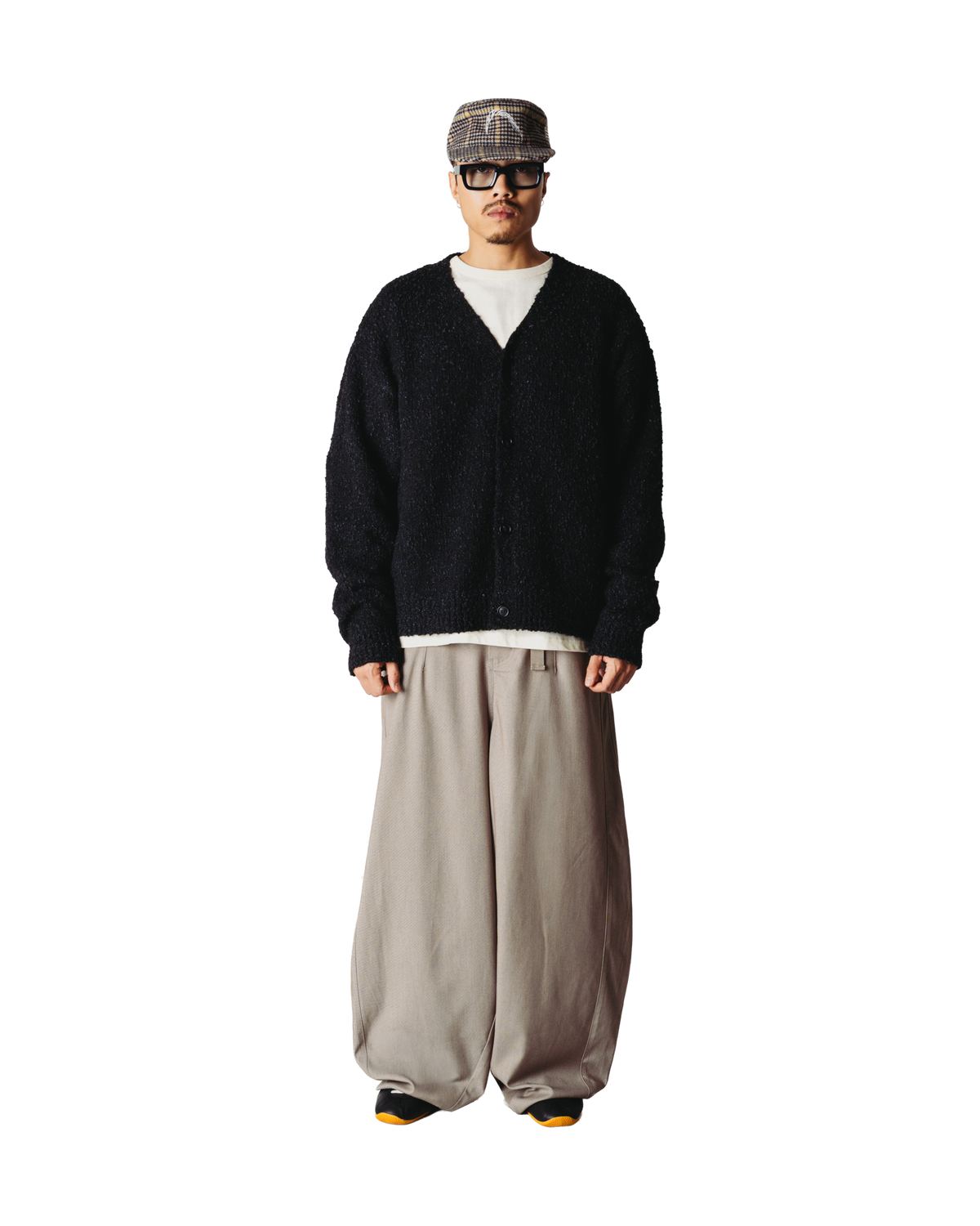 Woodbird WBChi Boucle Cardigan Knits Black