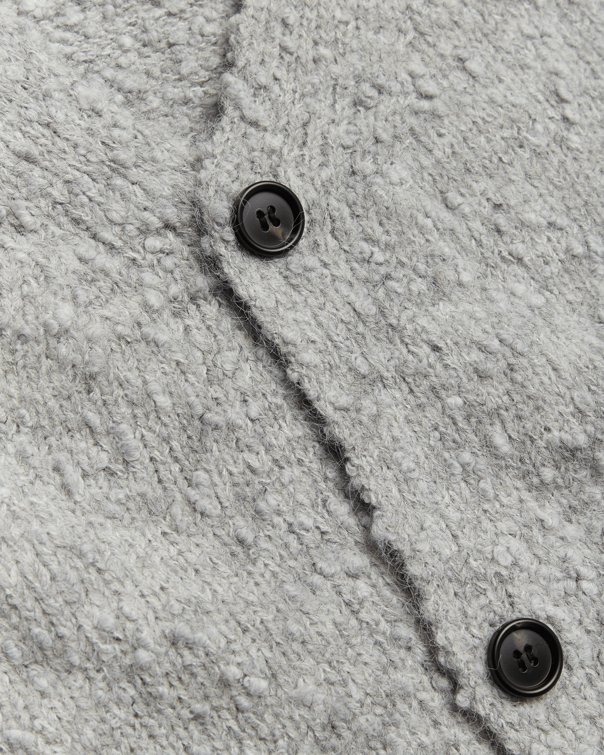 Woodbird WBChi Boucle Cardigan Knits Grey