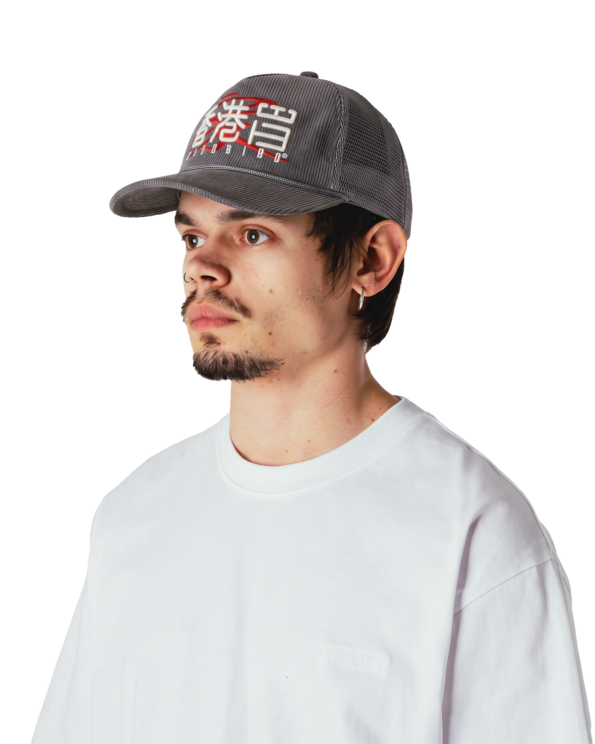 Woodbird WBChuck Trucker HK Cap Accessories Grey