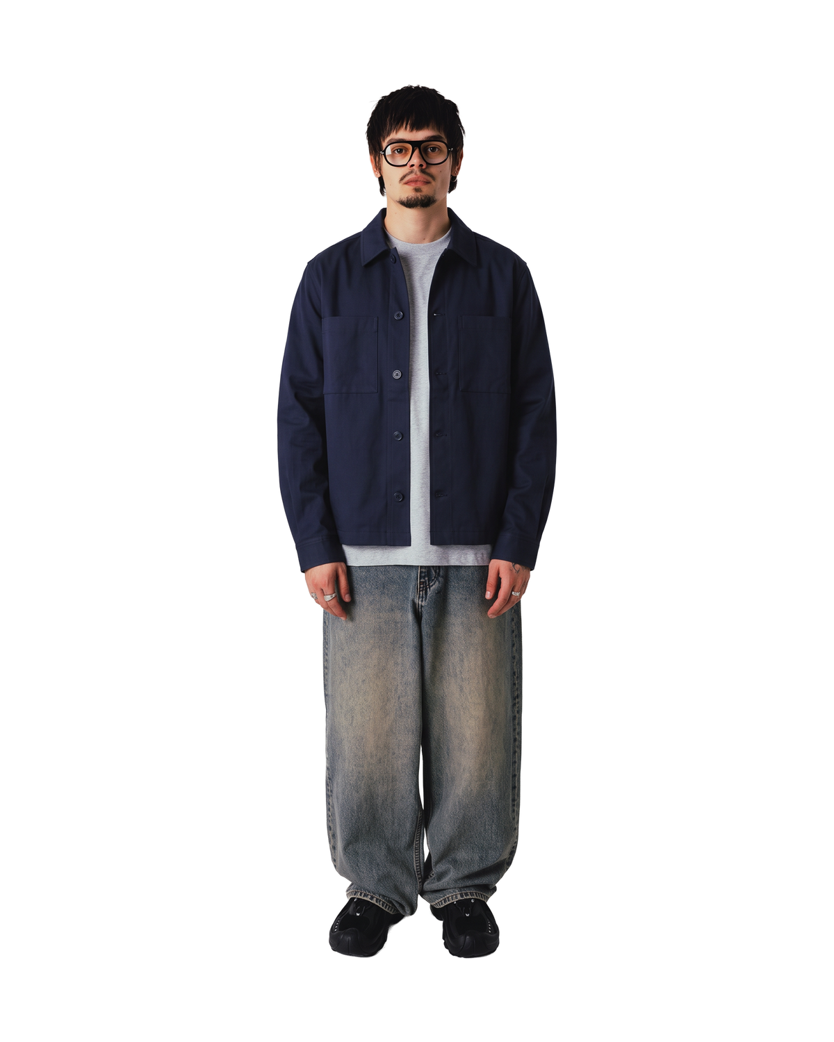 Woodbird WBCong Nickel Jacket Jackets Dark Navy