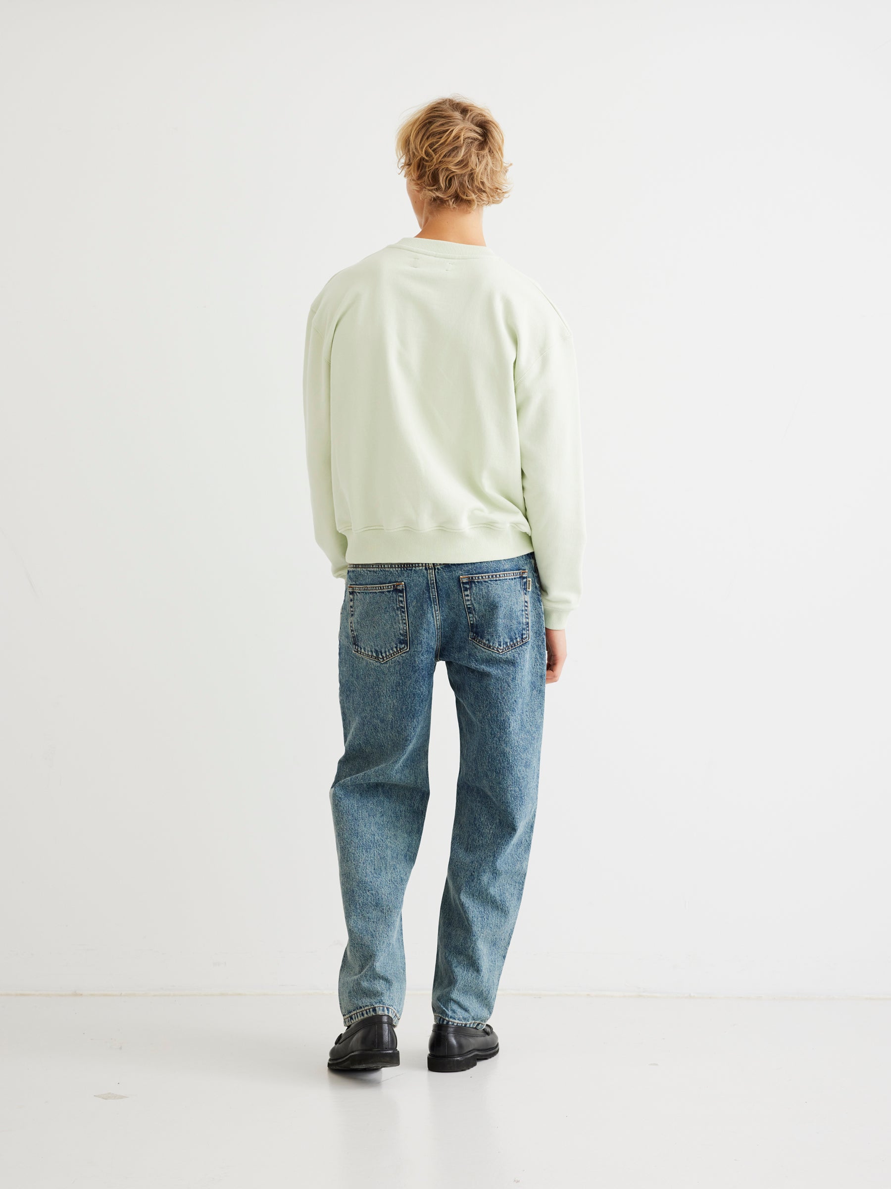 Woodbird WBCope Tech Crew Sweats Mint Green