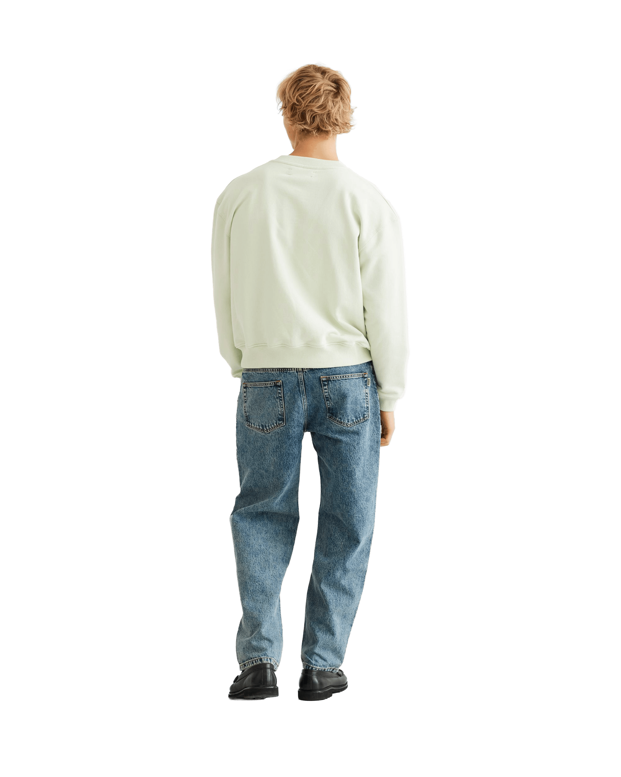 Woodbird WBCope Tech Crew Sweats Mint Green