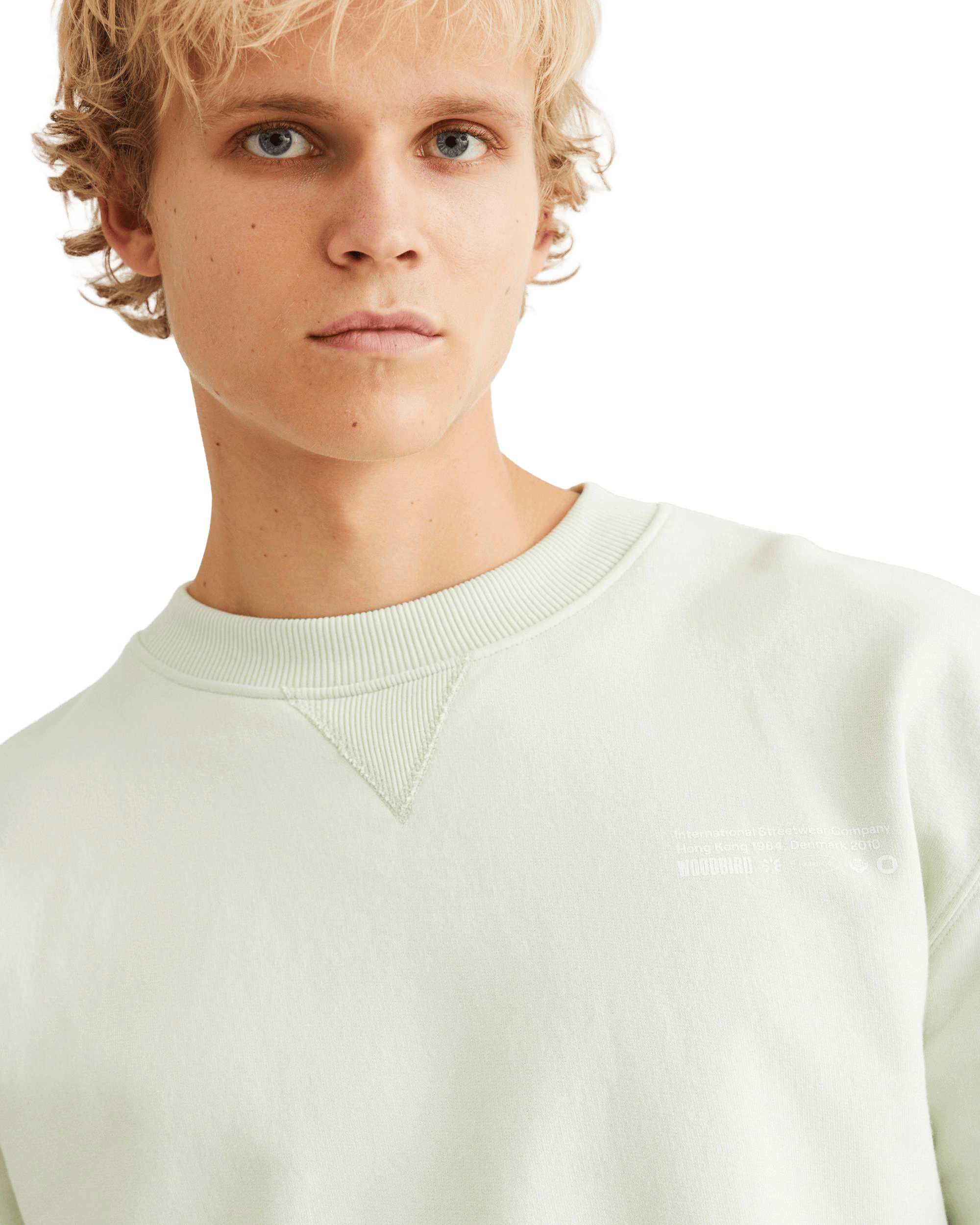 Woodbird WBCope Tech Crew Sweats Mint Green