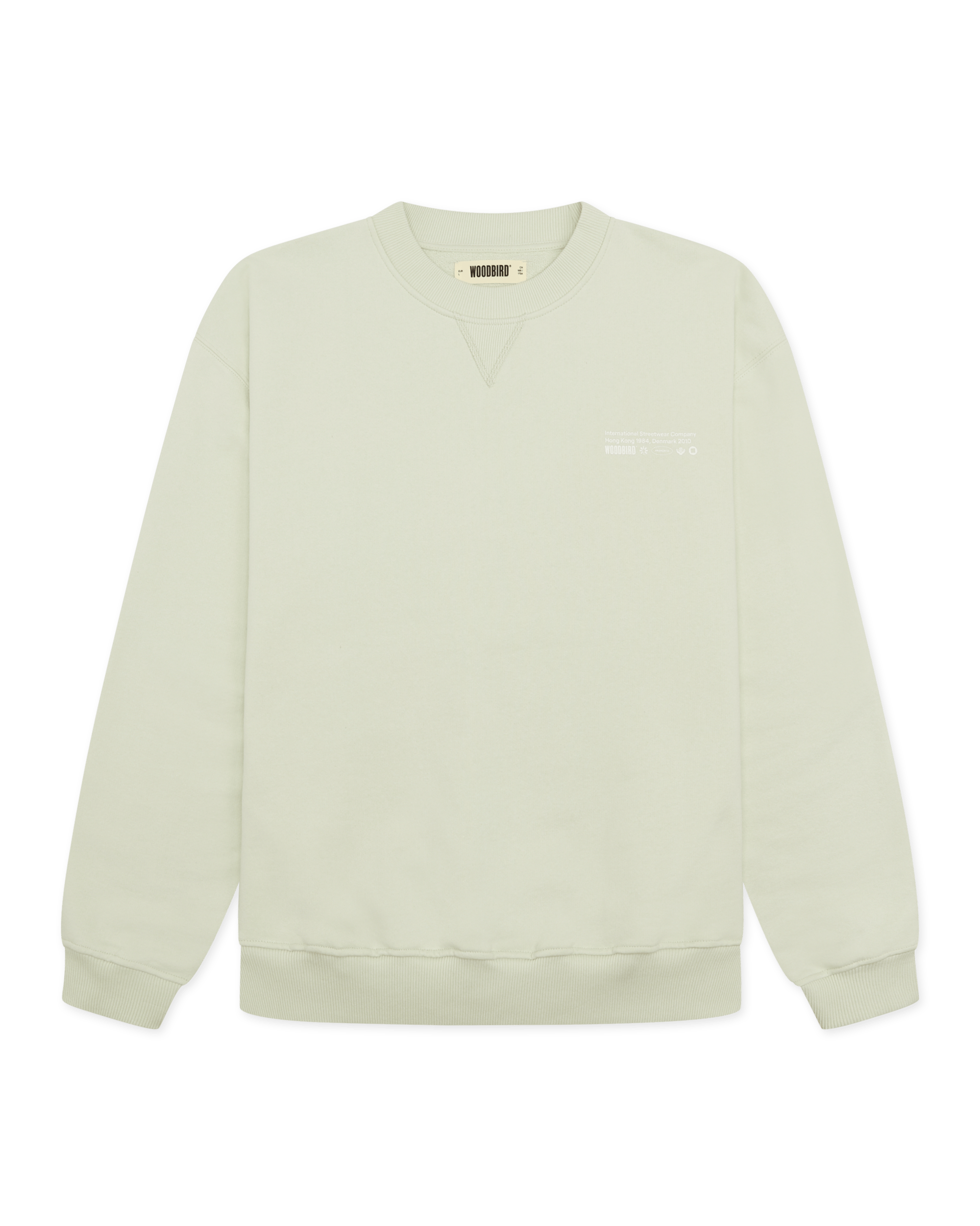 Woodbird WBCope Tech Crew Sweats Mint Green