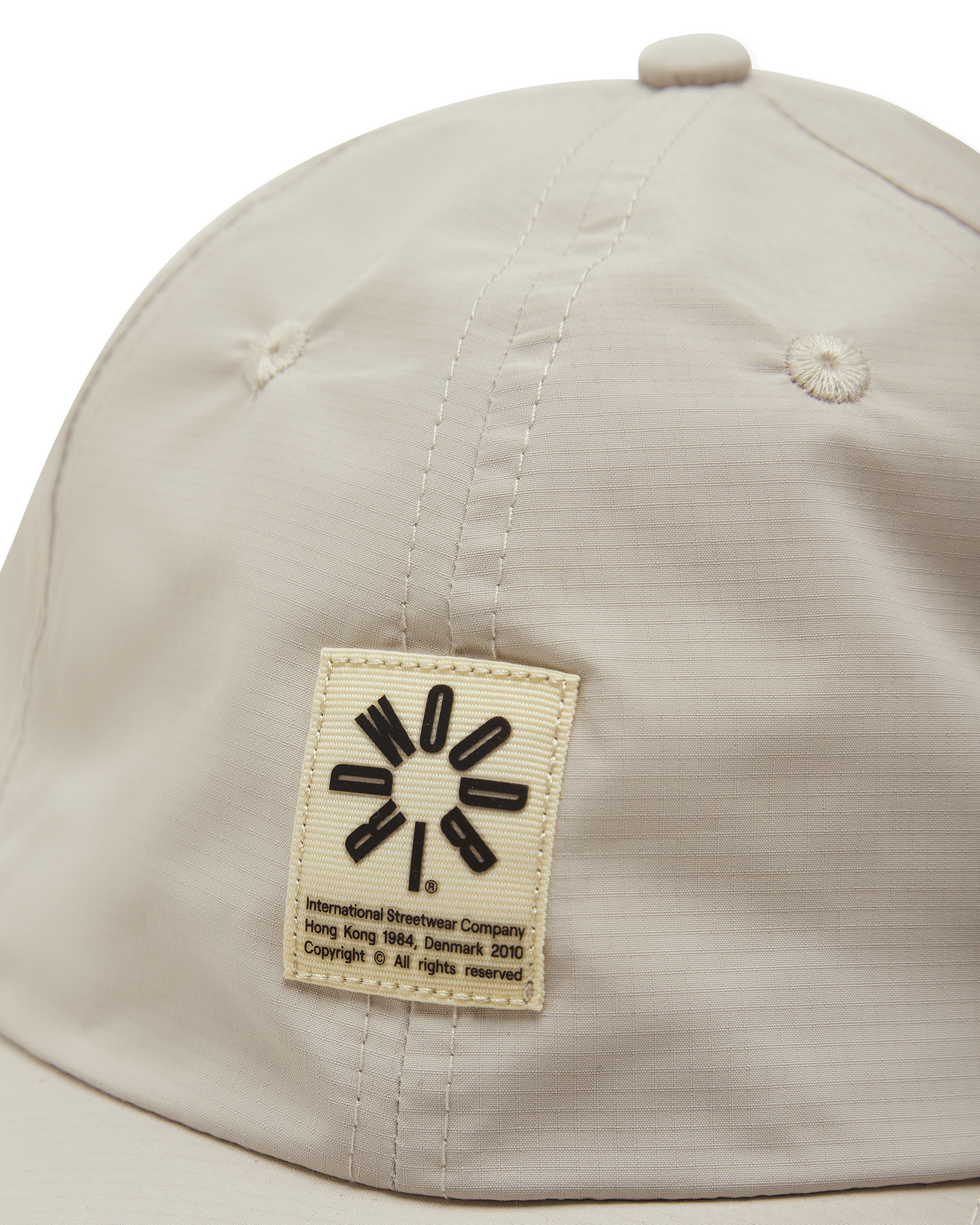 Woodbird WBCore Patch Cap Accessories Light Grey