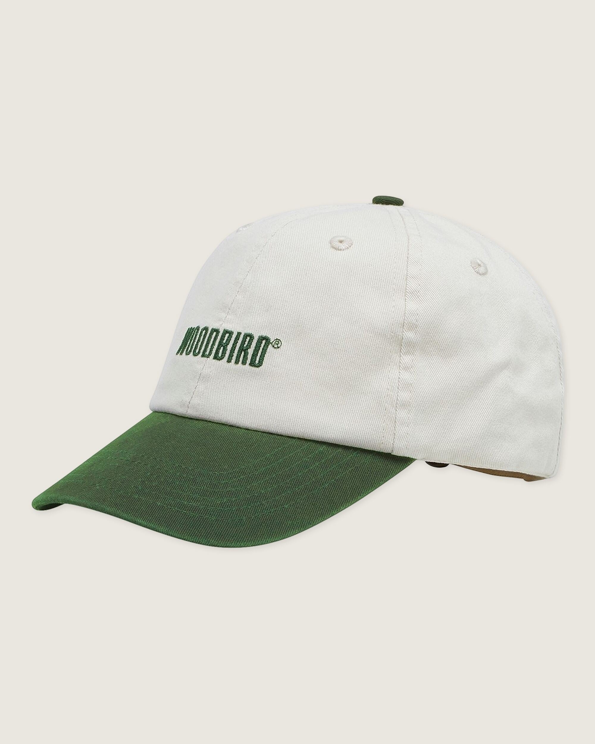 Woodbird WBCore Twill Cap Accessories Offwhite-Army