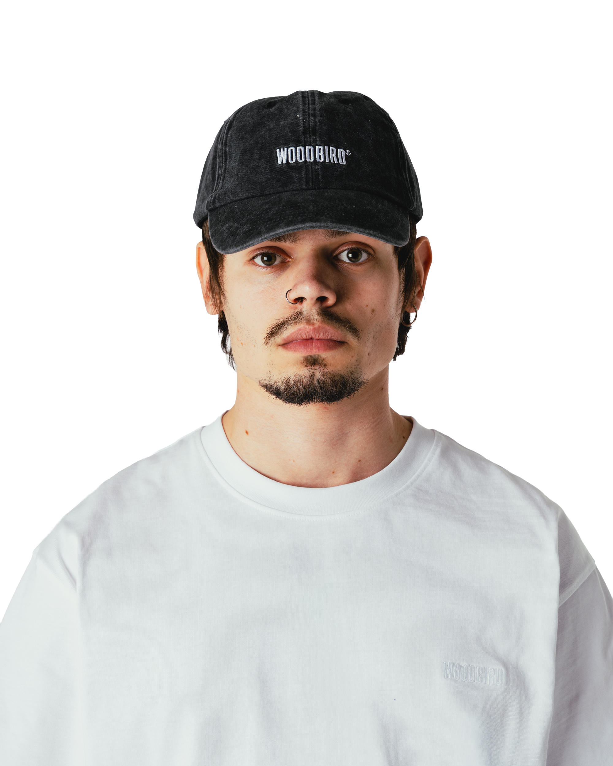 Woodbird WBCore Twill Cap Accessories Washed Black