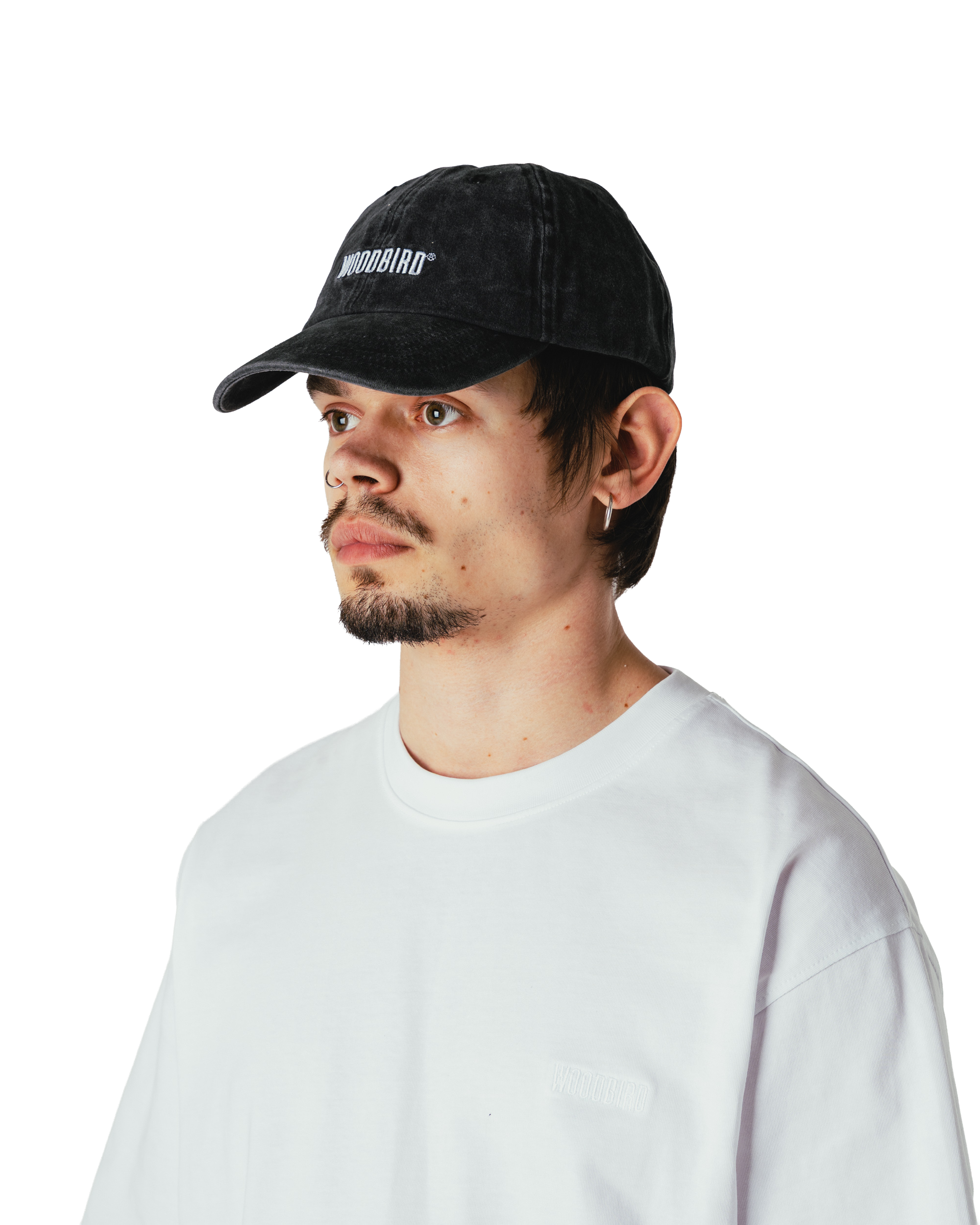 Woodbird WBCore Twill Cap Accessories Washed Black