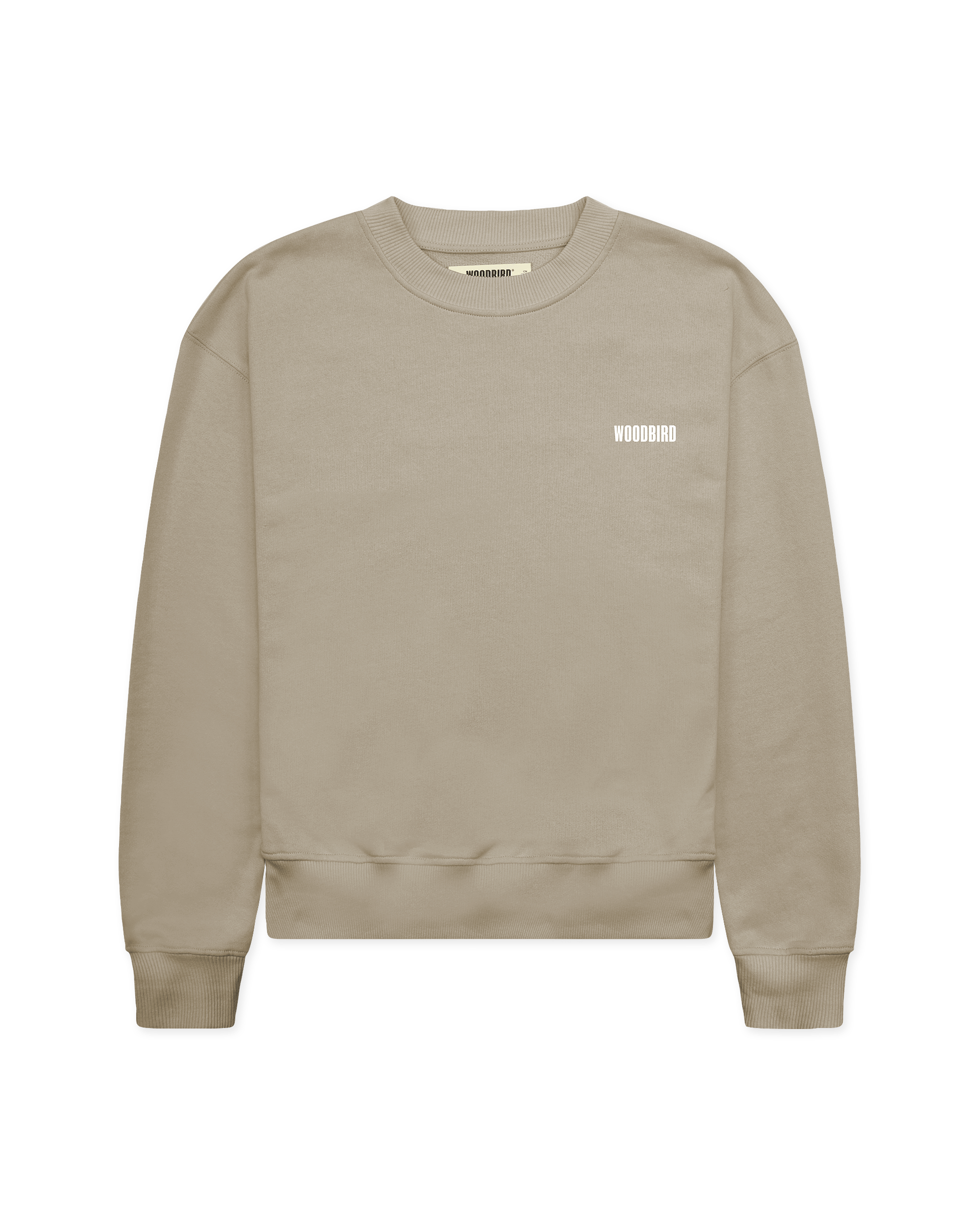 Woodbird Female WBCupe Home Crew Sweats Khaki