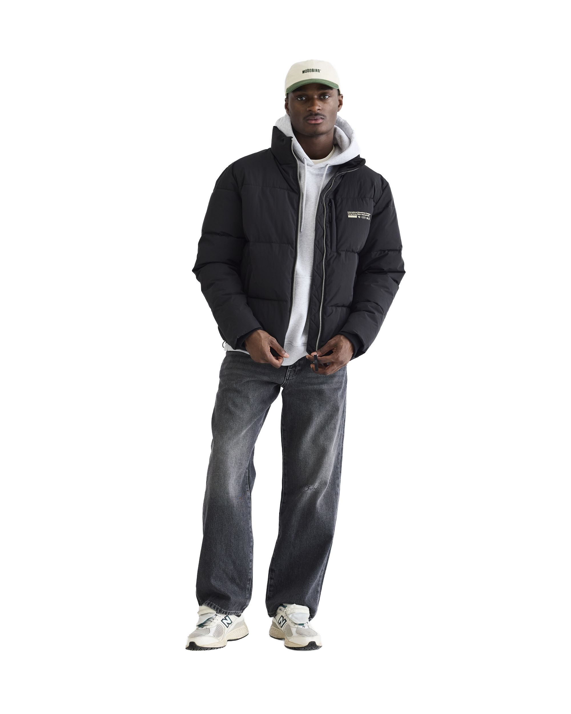 Woodbird WBDapper Puff Jacket Outerwear Black