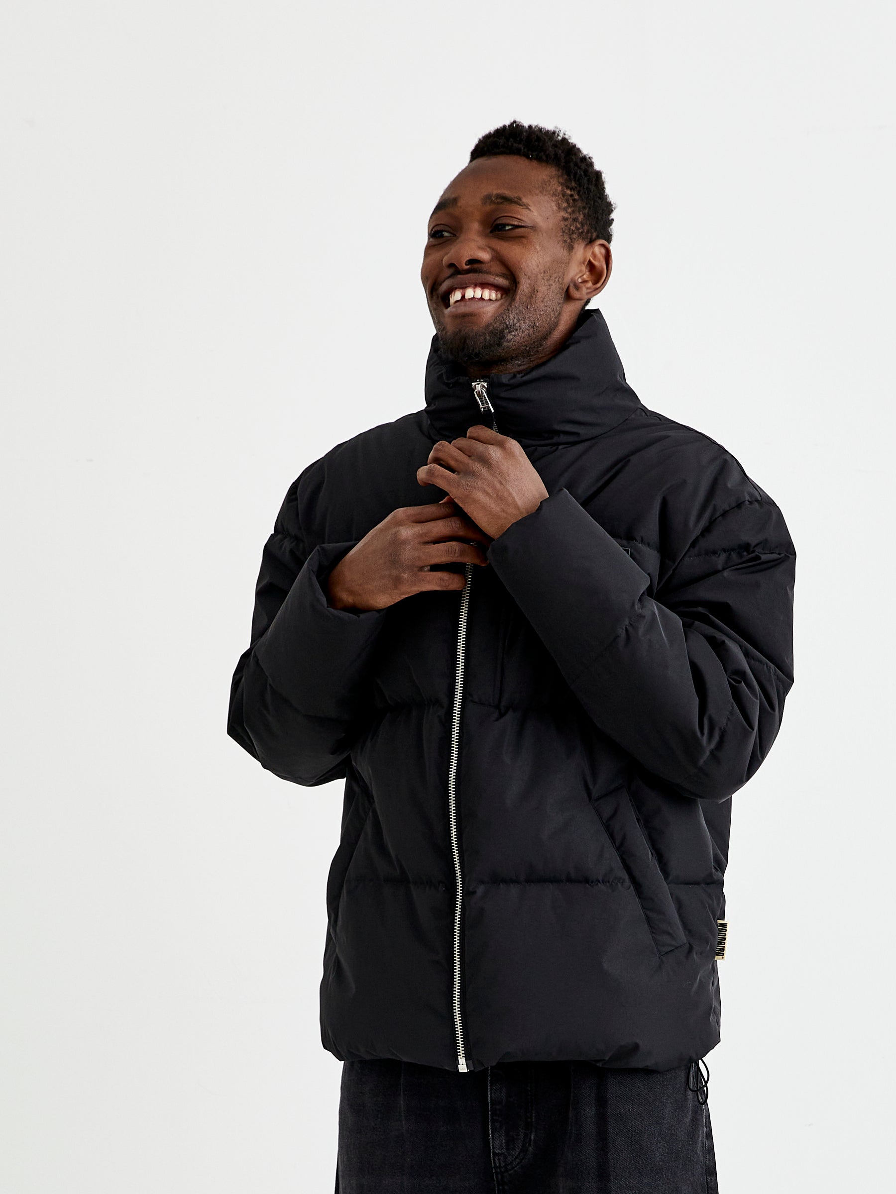 Woodbird WBDapper Puff Jacket Outerwear Black