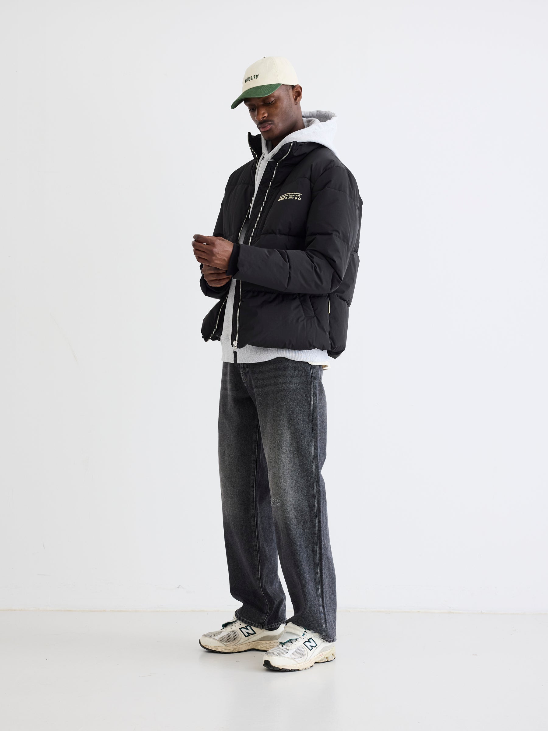 WBDapper Puff Jacket - Black – Woodbird