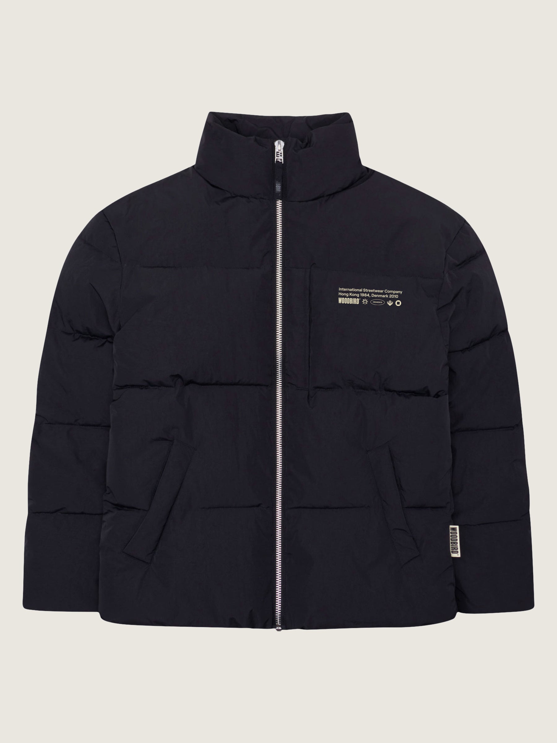 Woodbird WBDapper Puff Jacket Outerwear Black