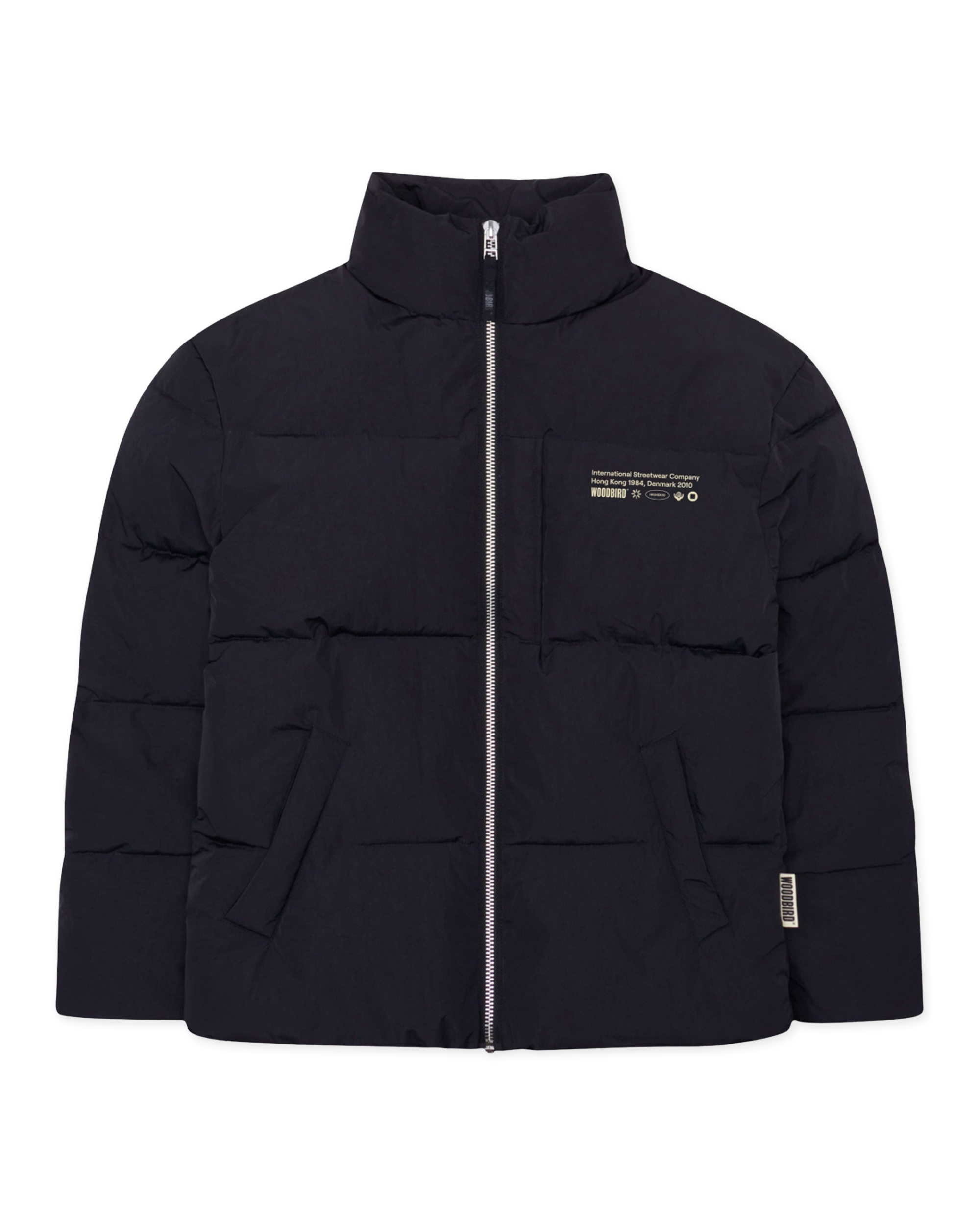 Woodbird WBDapper Puff Jacket Outerwear Black