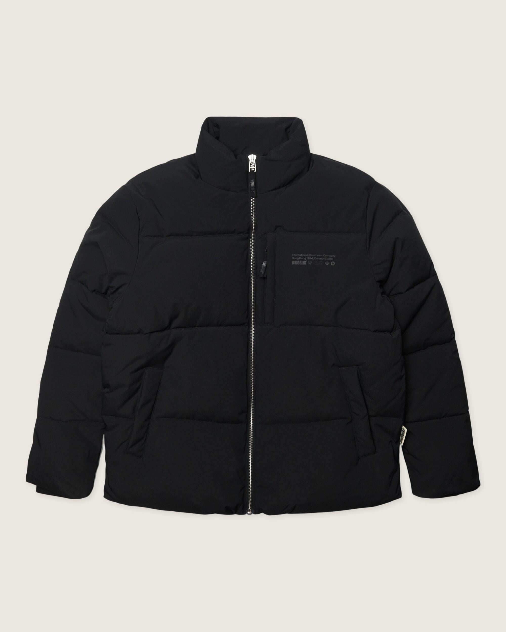 Woodbird WBDapper Puff Jacket Outerwear Black