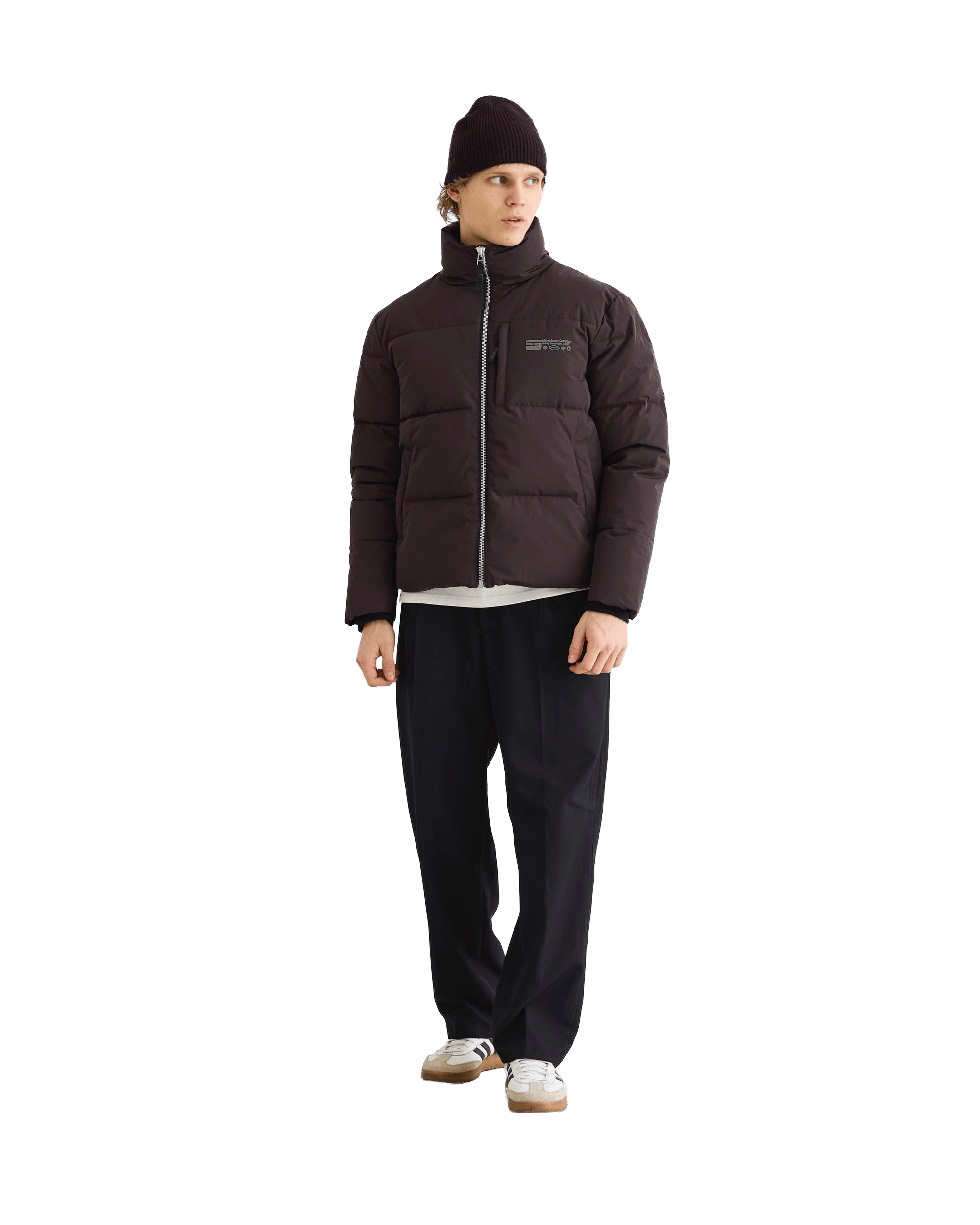 Woodbird WBDapper Puff Jacket Outerwear Brown