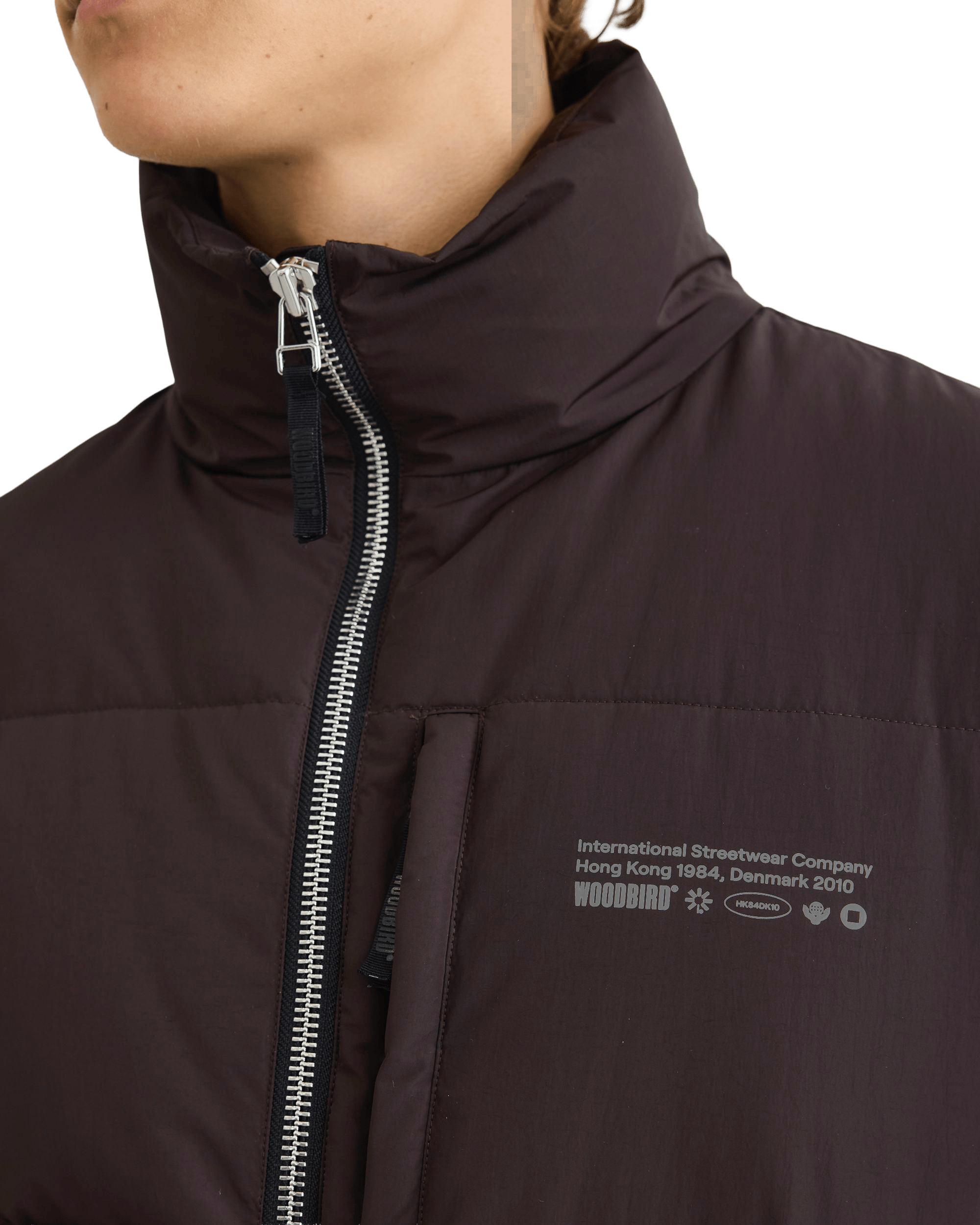 Woodbird WBDapper Puff Jacket Outerwear Brown