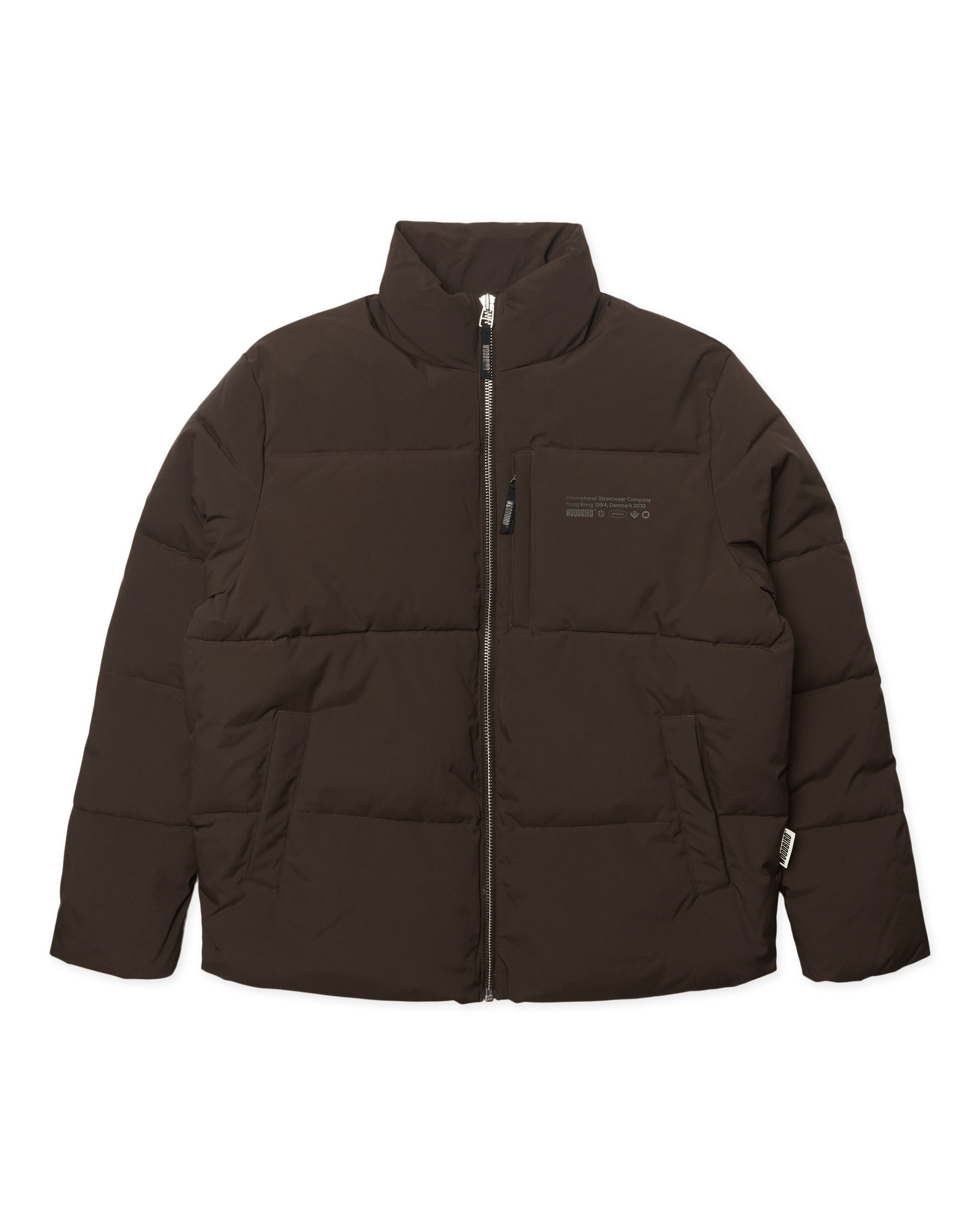 Woodbird WBDapper Puff Jacket Outerwear Brown